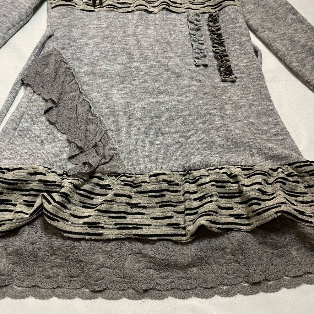 Other John Fashion Grey Wool Blend Long Sleeve Dress Size M Size M / US 6-8 / IT 42-44 - 8 Thumbnail