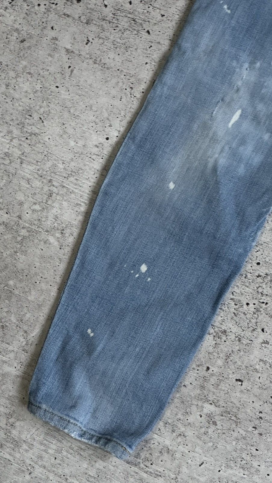 Dsquared2 Dsquared2 Skater Jean Distressed Slim Denim Jeans Pants Size US 30 / EU 46 - 19 Thumbnail