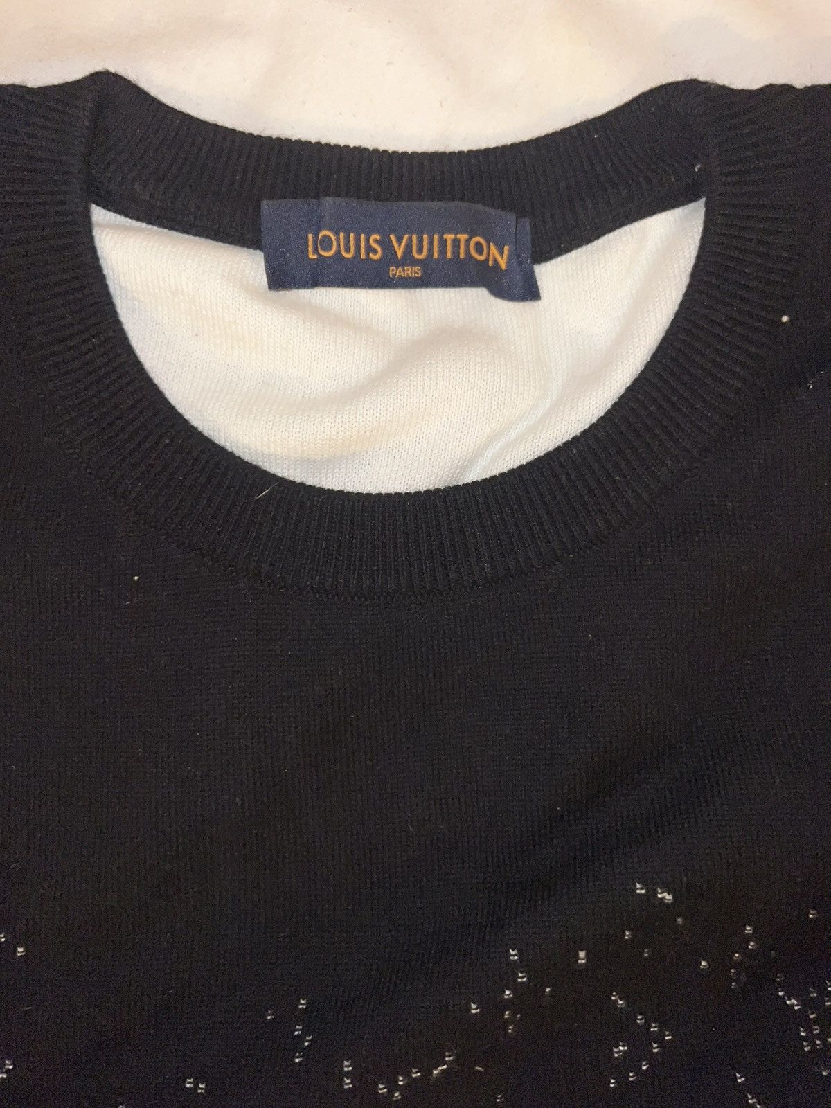 Louis Vuitton Louis Vuitton Crewneck black Size US XXL / EU 58 / 5 - 10 Thumbnail