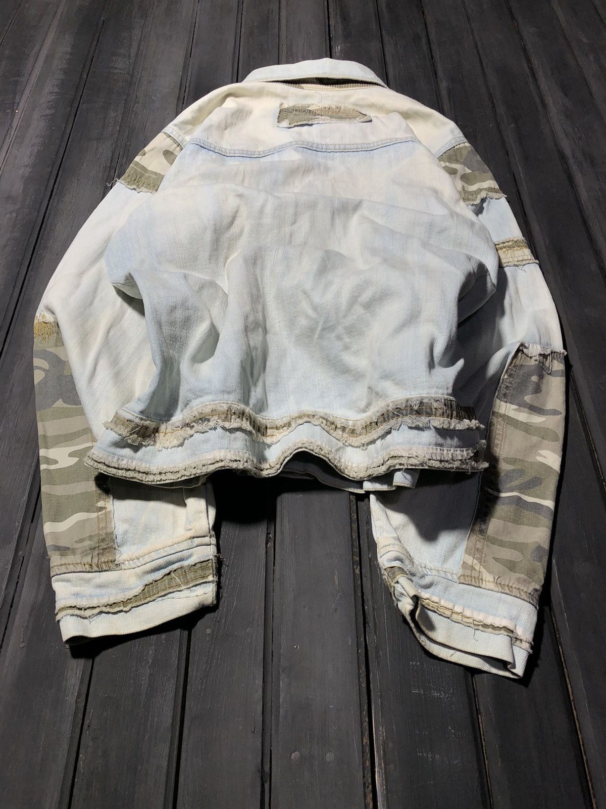 Hysteric Glamour × Japanese Brand VTG STREETWEAR KAPITAL JAPANESE STYLE CAMO JEANS JACKET 90S Size US M / EU 48-50 / 2 - 5 Thumbnail