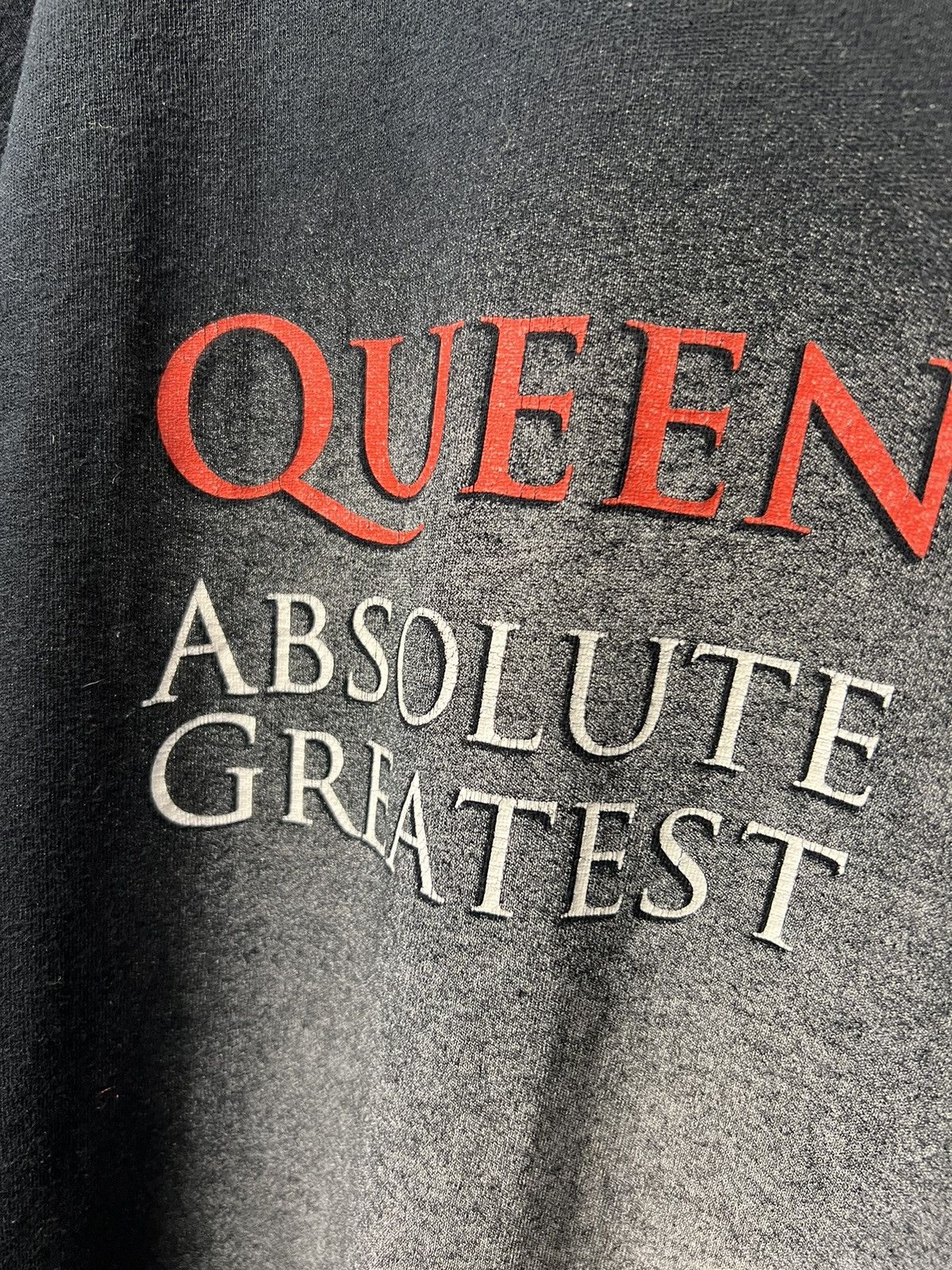 Band Tees Vintage Queen Absolute Greatest 2009 Big Logo Tee Size US XL / EU 56 / 4 - 3 Thumbnail