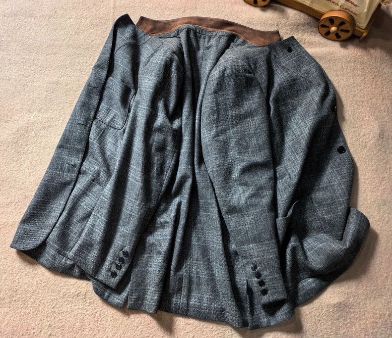 Loro Piana Loro Piana Cashmere Olive Green Jacket- Size US L / EU 52-54 / 3 - 6 Thumbnail