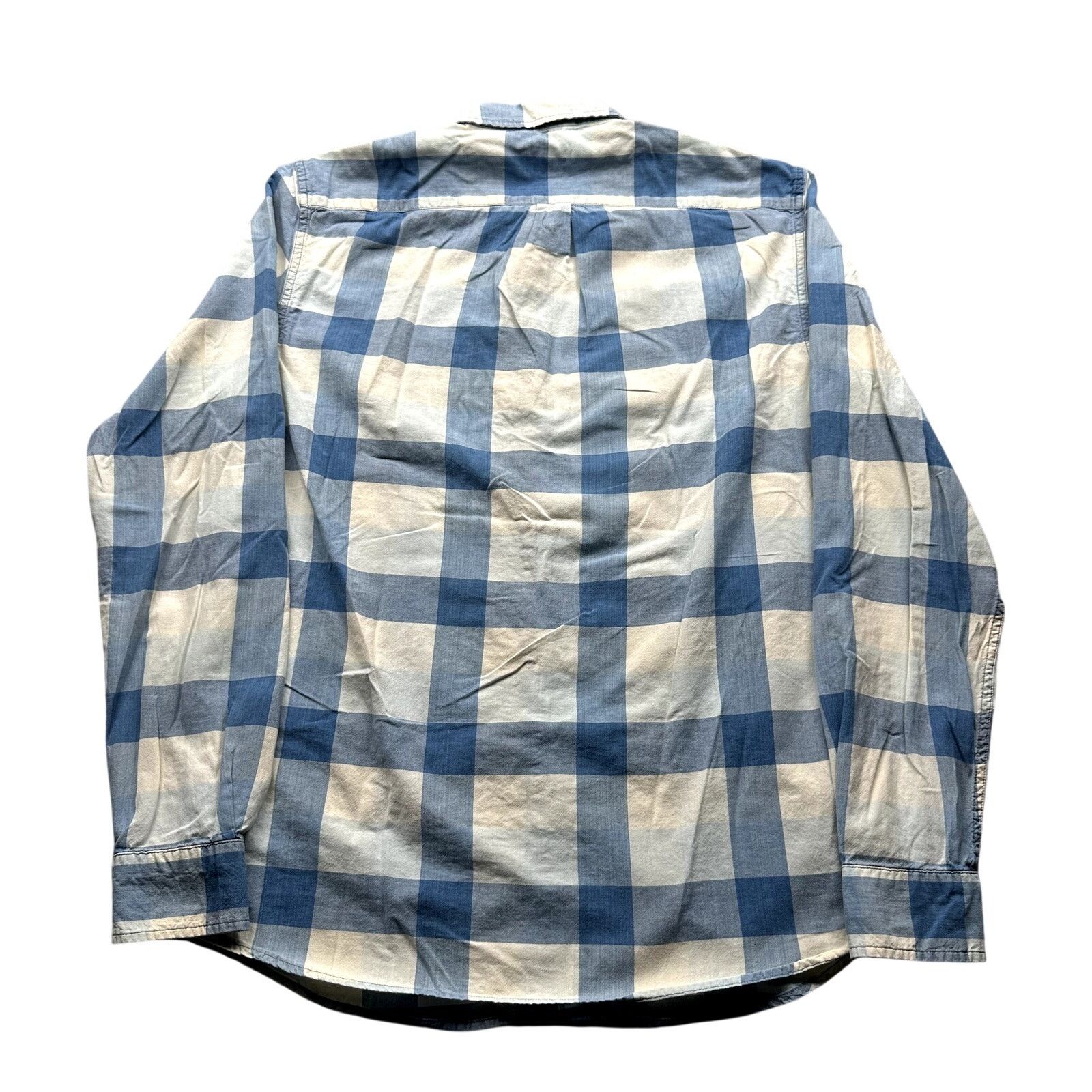 Marine Layer Marine Layer Stockton Blue Plaid Mens M Marge Button Shirt Size US M / EU 48-50 / 2 - 2 Thumbnail