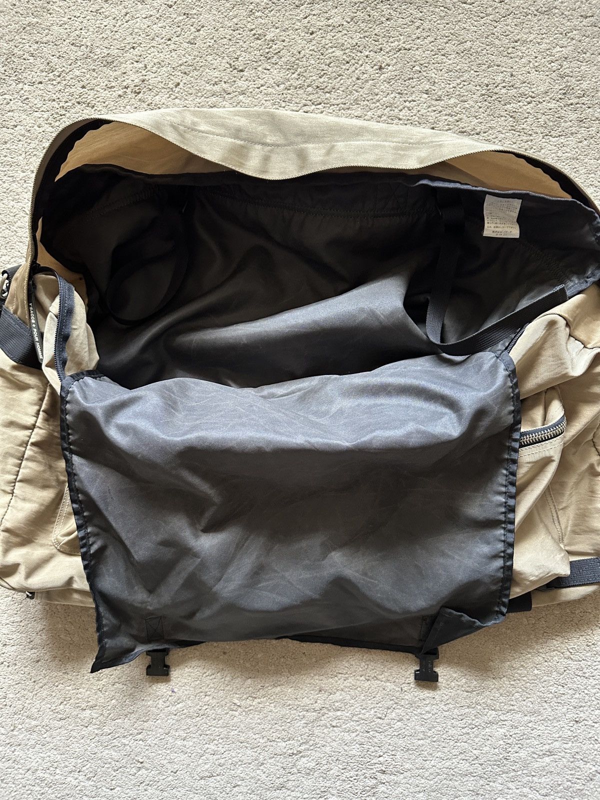 Yohji Yamamoto 1990s YSACCS POUR HOMME YOHJI YAMAMOTO Nylon Duffle Bag Size ONE SIZE - 13 Thumbnail