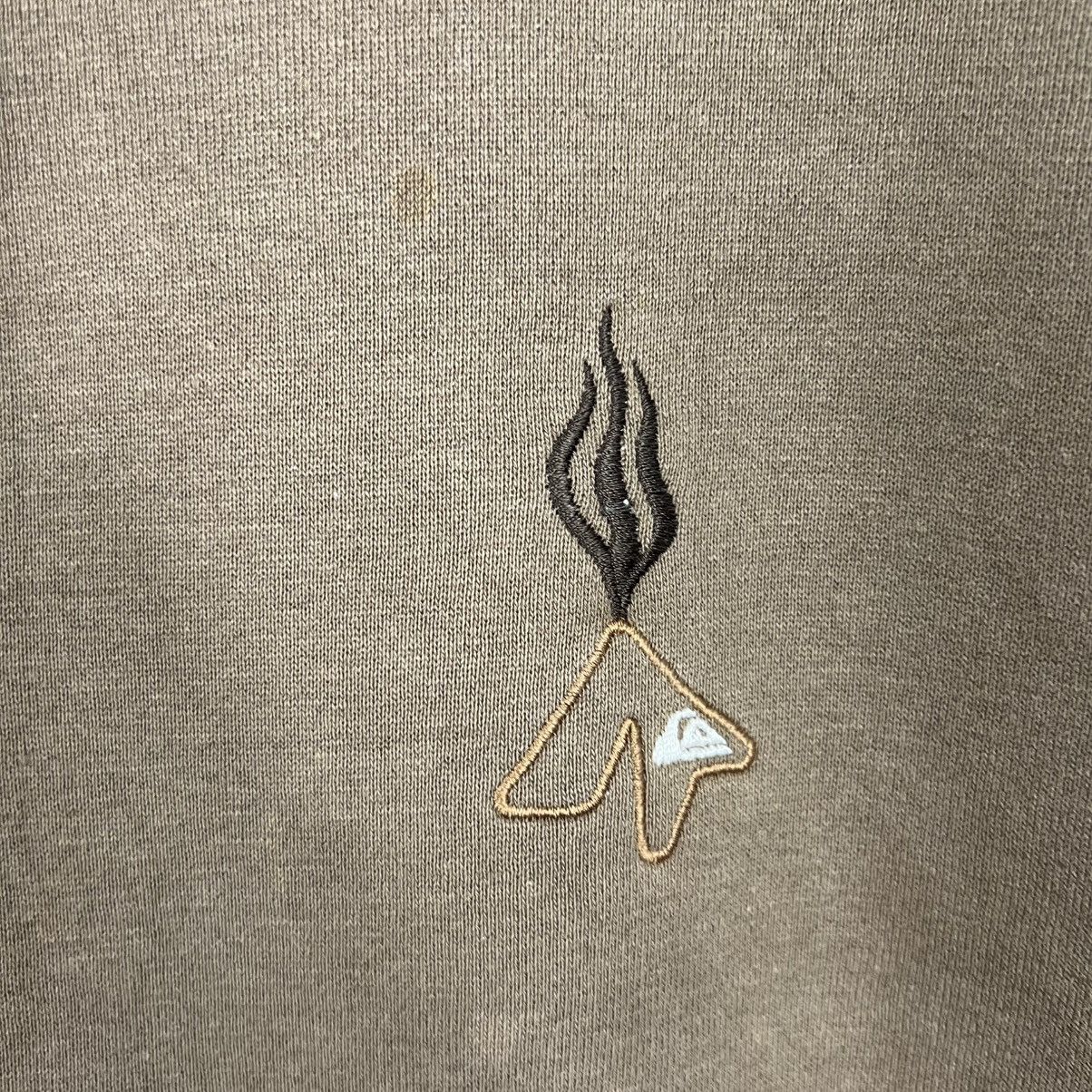 Quiksilver Vintage 90's QUIKSILVER Crewneck Sweatshirt #4289-C195 Size US M / EU 48-50 / 2 - 5 Thumbnail