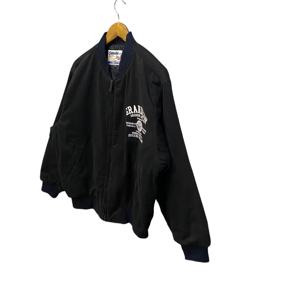 Japanese Brand Grandeur embroidery black jacket Size US L / EU 52-54 / 3 - 4 Thumbnail