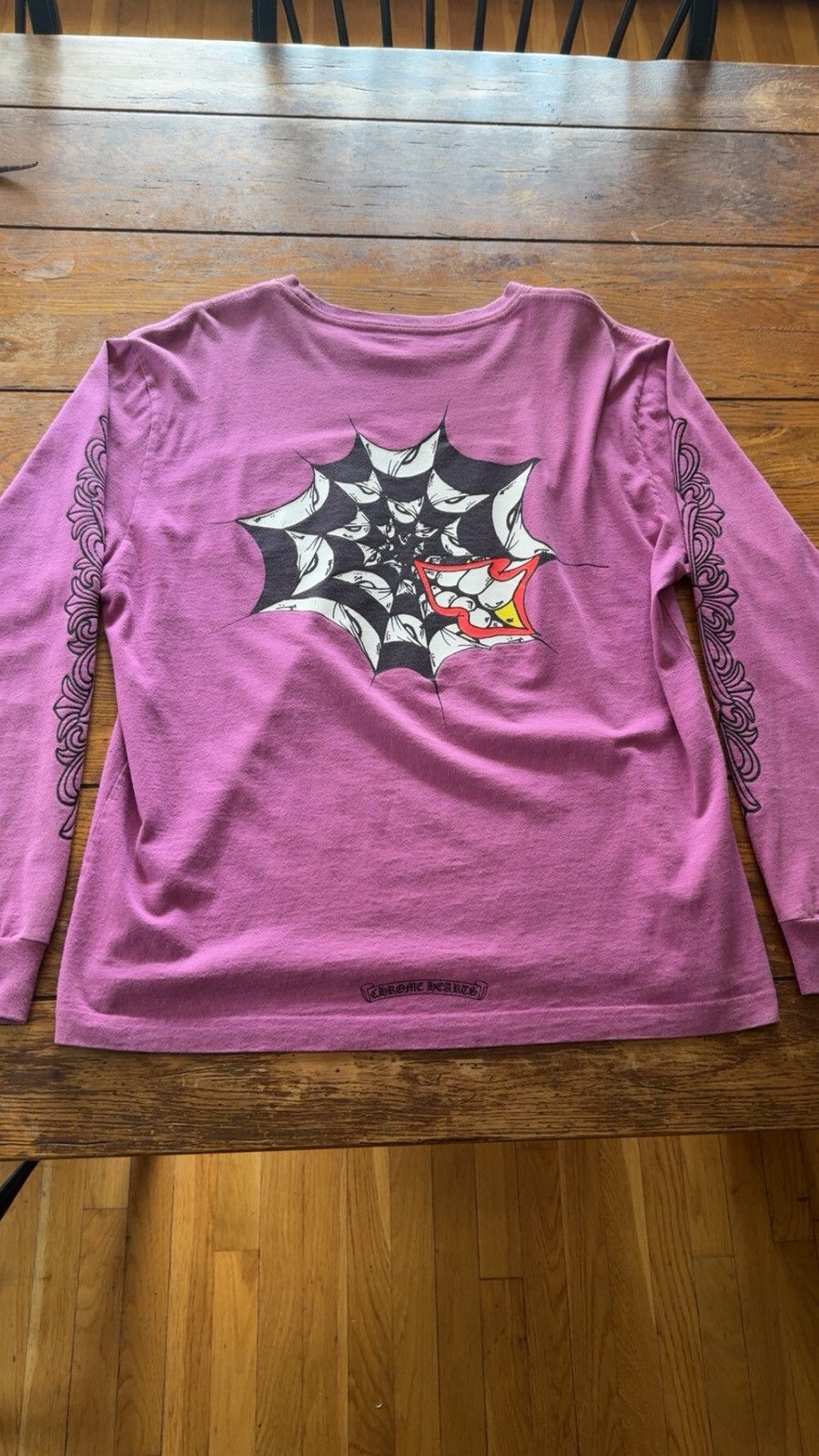 Chrome Hearts Matty Boy Spider Web Long Sleeve Size US XL / EU 56 / 4 - 1 Thumbnail