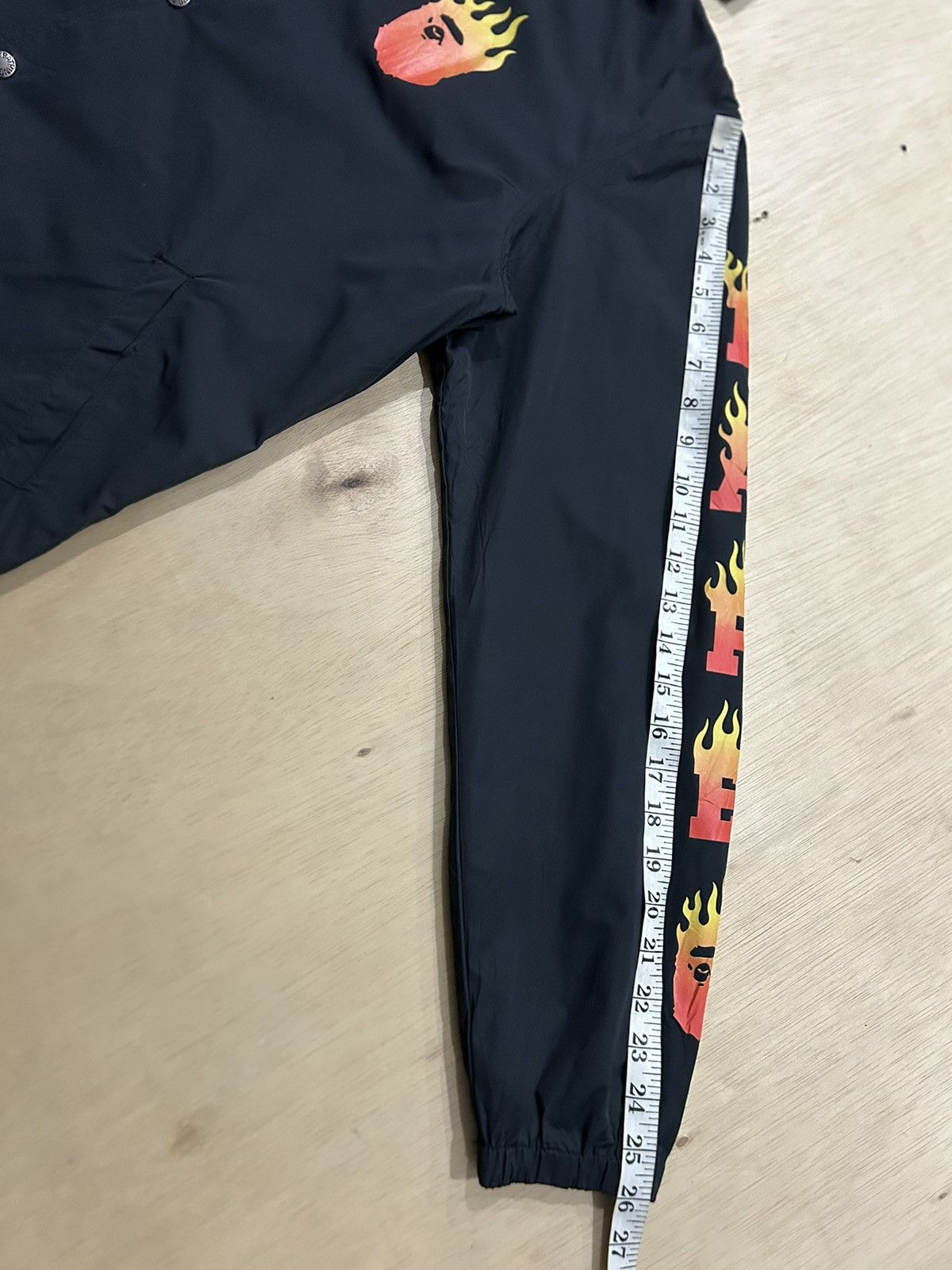 Bape BAPE Flame Hoodie Coach Jacket Size US M / EU 48-50 / 2 - 13 Thumbnail