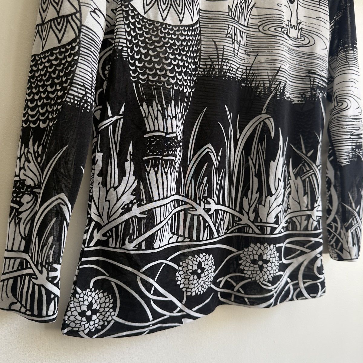 Yohji Yamamoto Yohji yamamoto death of king arthur mesh type shirt Size M / US 6-8 / IT 42-44 - 3 Thumbnail