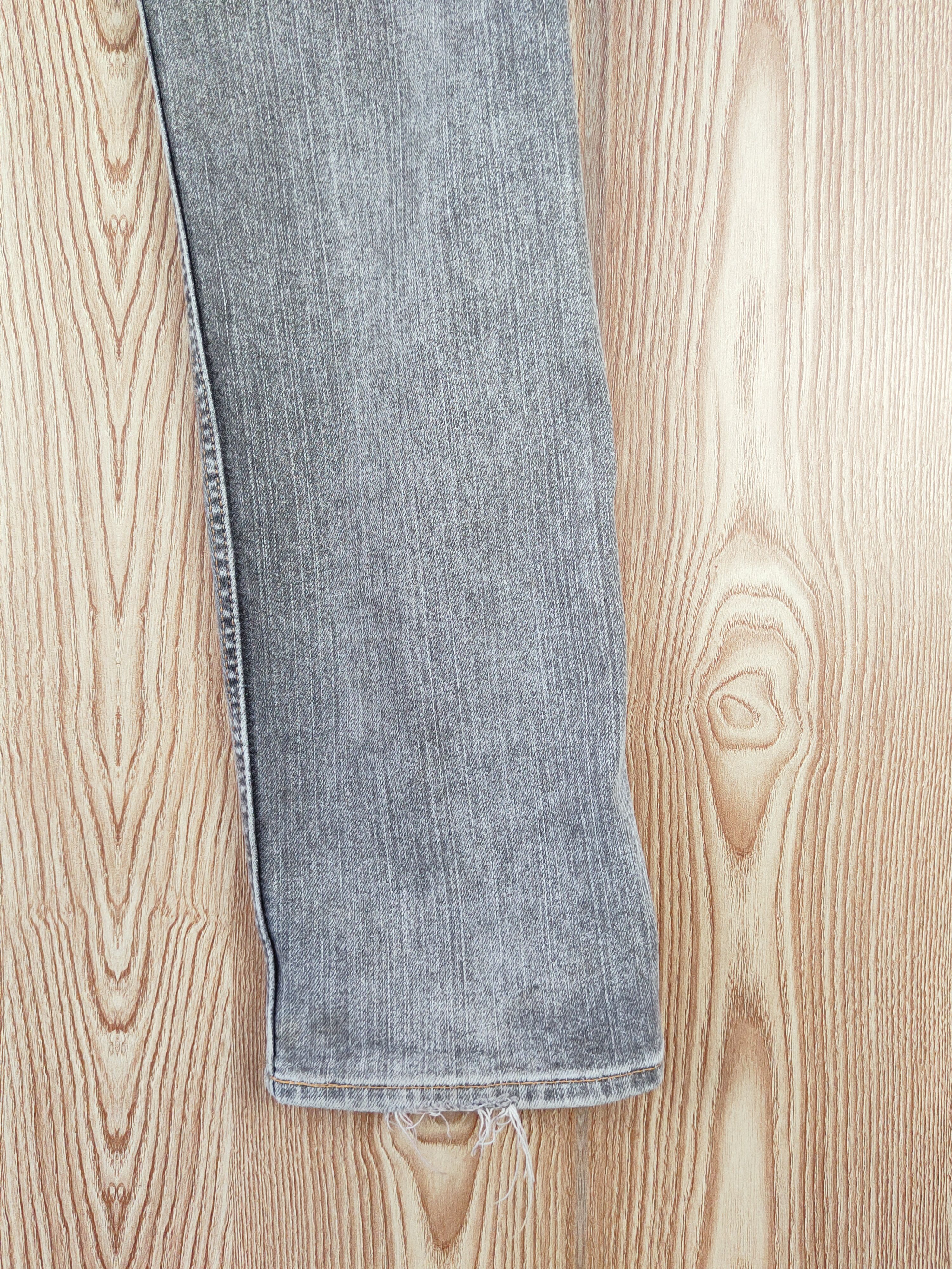 GL Heart Black Faded Distressed Ripped Jeans #W788