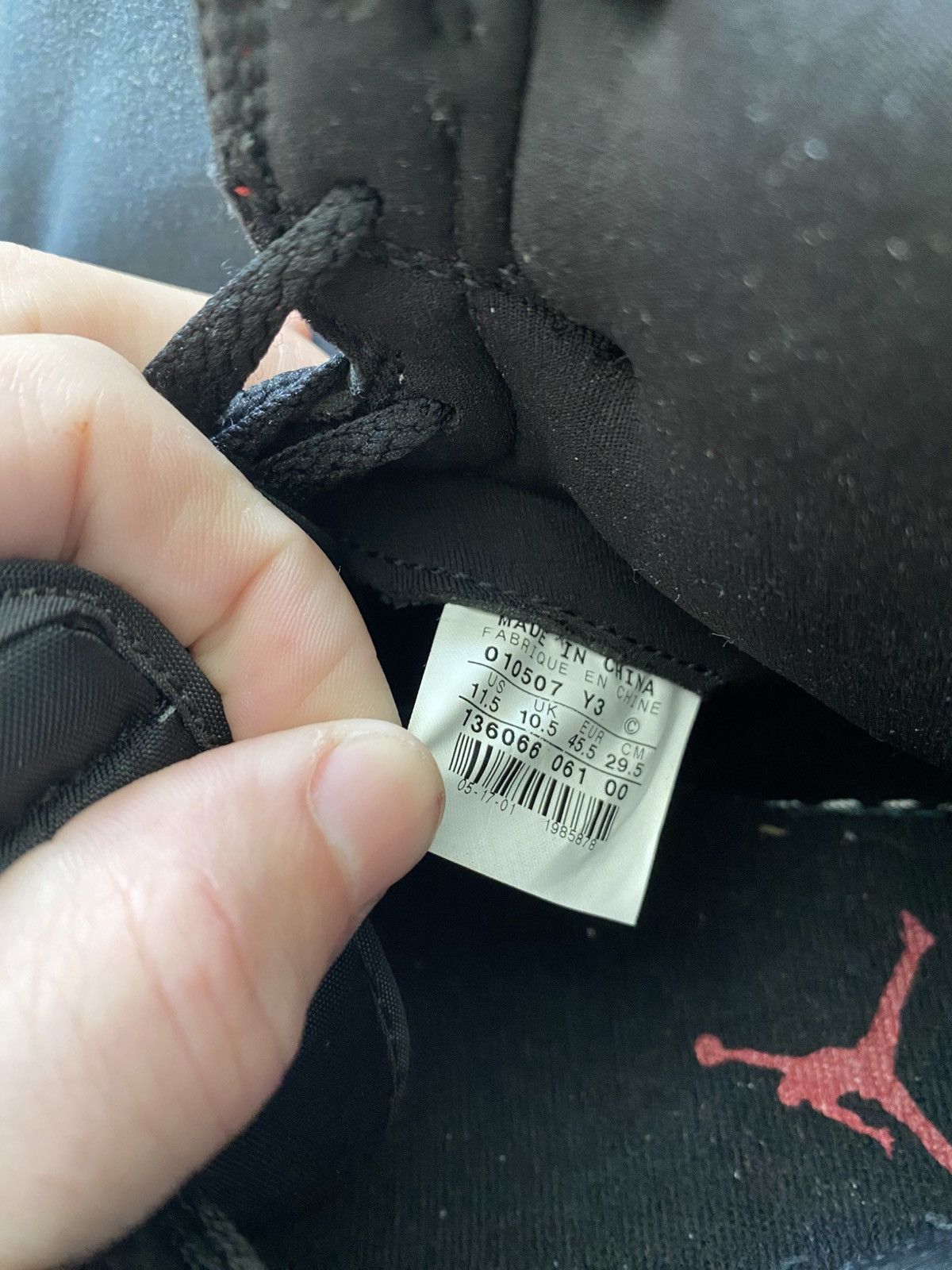 Jordan Brand Retro 1 Bred Jordan Shoes Size US 11.5 / EU 44-45 - 7 Thumbnail