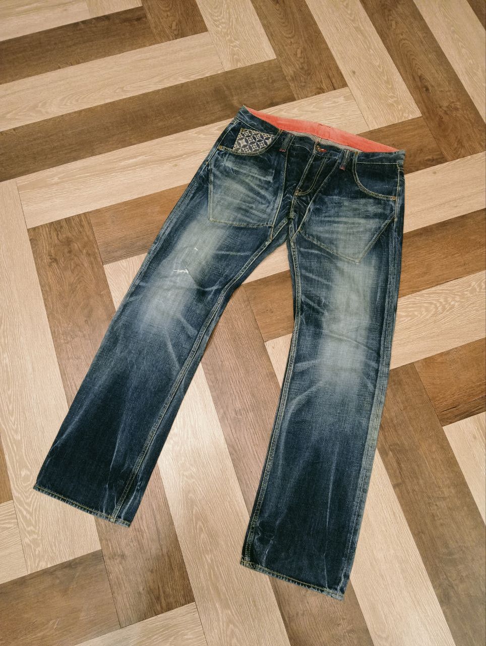 Eternal ETERNAL JAPAN DISTRESSED STYLE JEANS Size US 34 / EU 50 - 2 Thumbnail