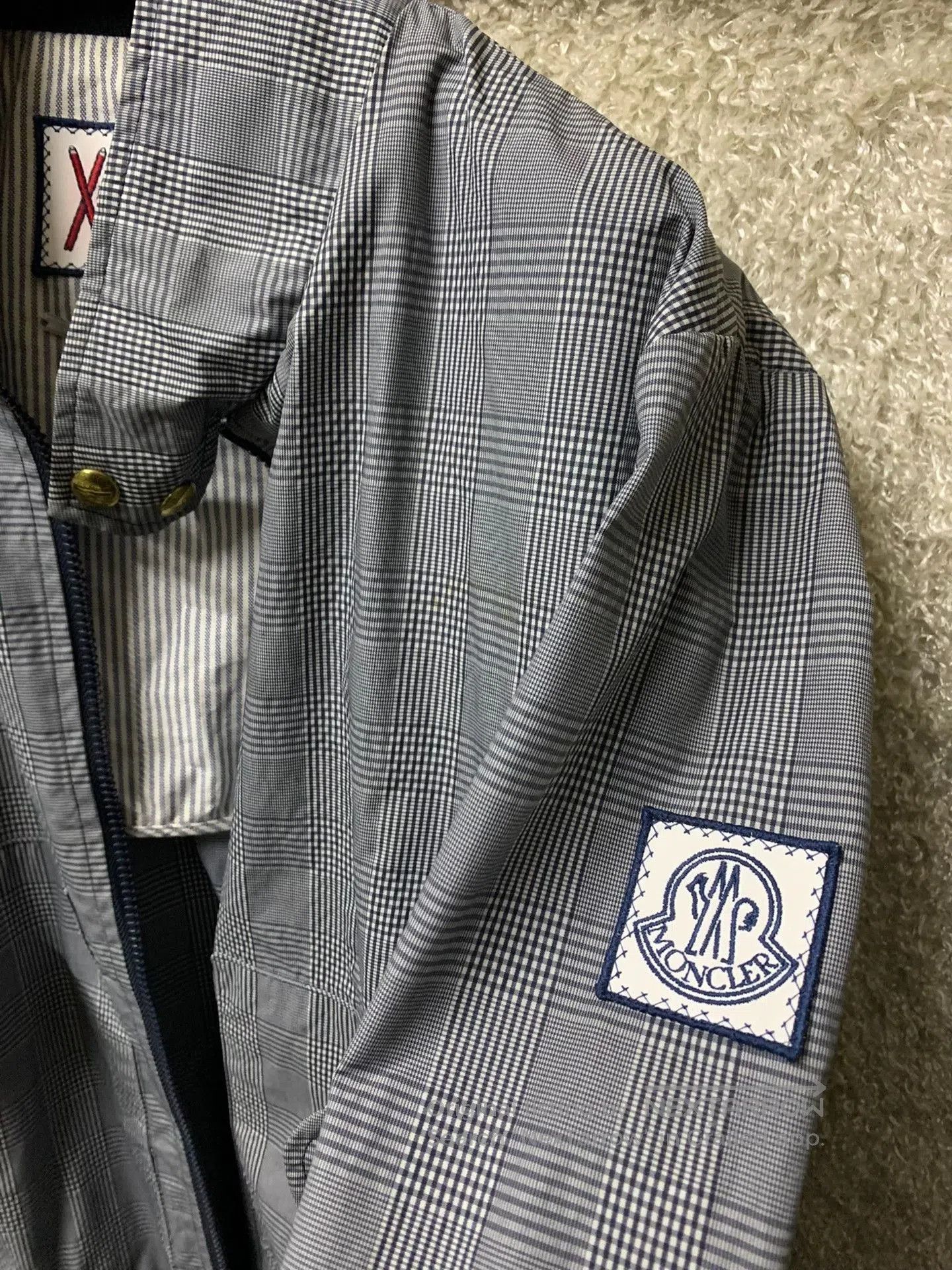 Japanese Brand Moncler x Thom Browne Men's Jacket. Size US XL / EU 56 / 4 - 7 Thumbnail