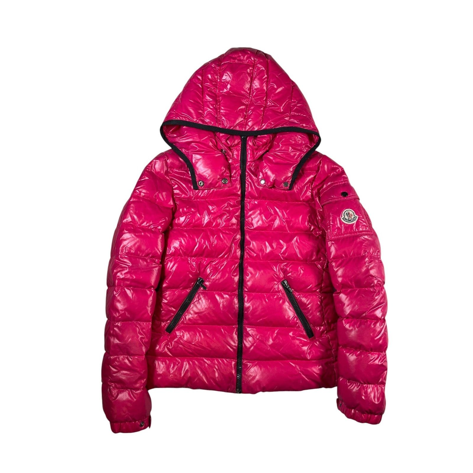 Moncler Moncler Bady Giubbotto Pink Jacket Size US S / EU 44-46 / 1 - 1 Thumbnail