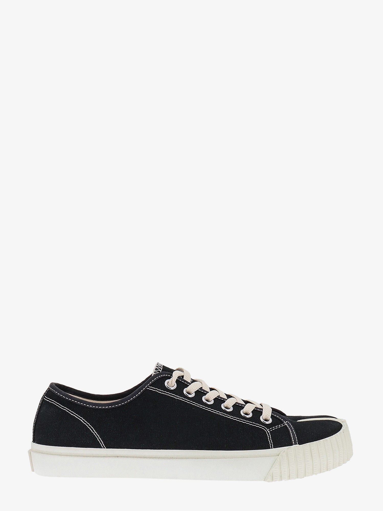 image of Maison Margiela Tabi Man Black Sneakers, Men's (Size 11)
