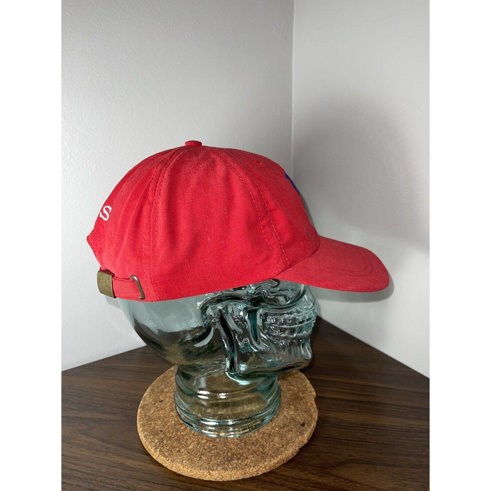 Vintage Pete’s Wicked Ale Vtg Beer Hat Red Promo Adjustable EUC Size ONE SIZE - 5 Thumbnail
