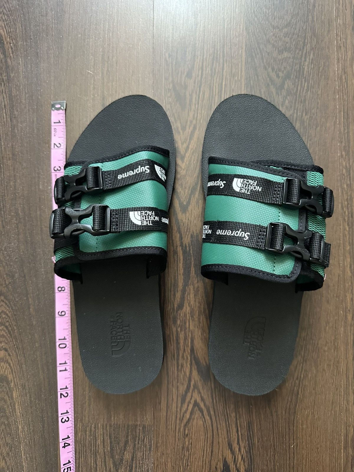 Supreme The North Face Trekking Sandal Green size 10