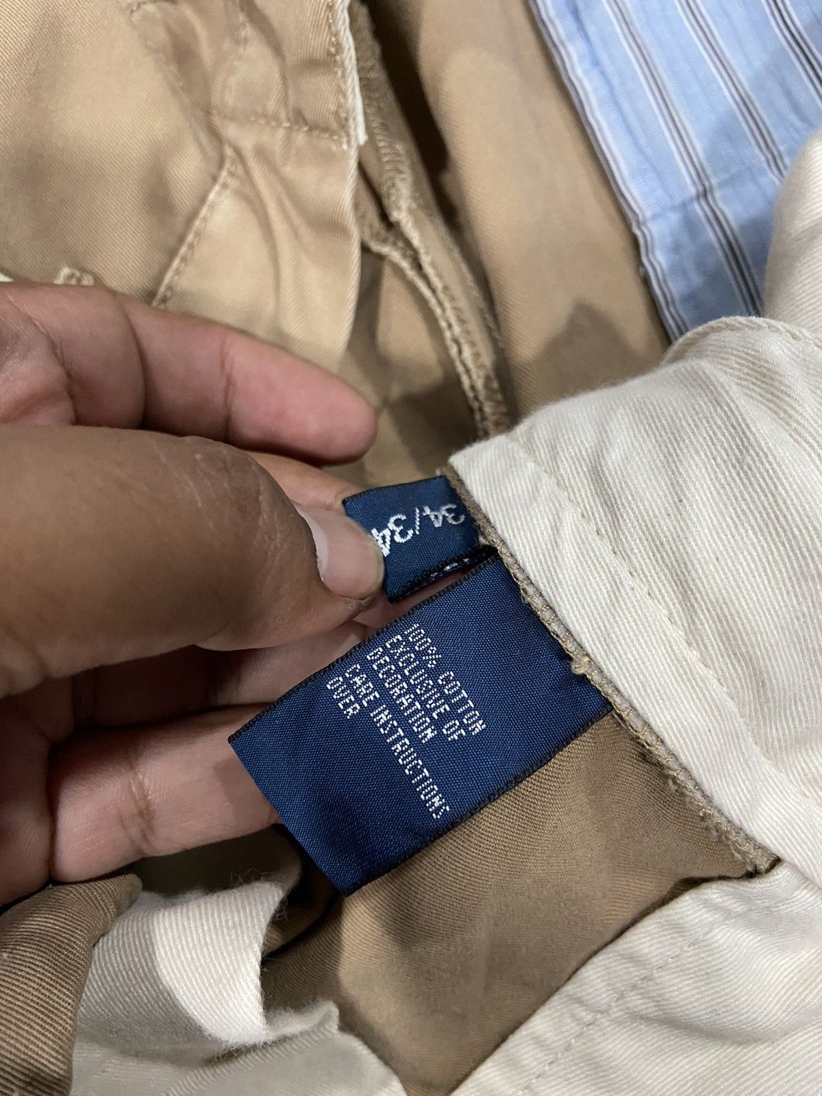 Polo Ralph Lauren Vintage Polo PRL RL Ralph Lauren Crazy Design Pants Size US 34 / EU 50 - 7 Thumbnail