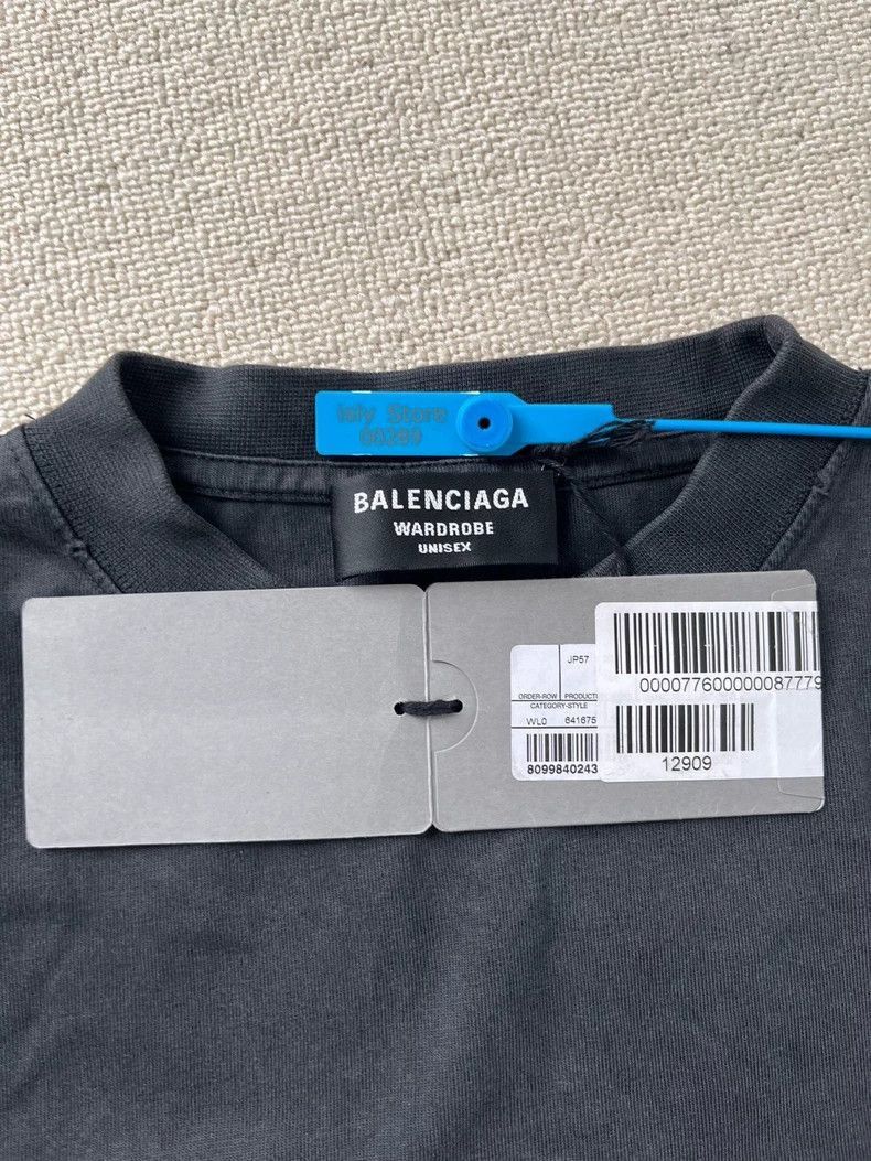 Balenciaga Balenciaga Balenciaga Team Vintage Short Sleeve TShirt -25 Size US XS / EU 42 / 0 - 4 Thumbnail