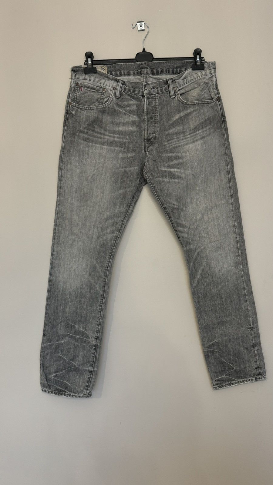 Polo Ralph Lauren Polo Ralph Lauren gray jeans denim 36x34 rare vintage Size US 36 / EU 52 - 1 Thumbnail