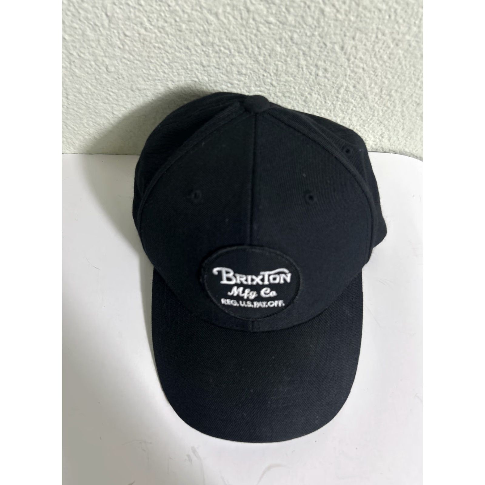 Brixton Brixton Supply Hat Cap Black White Snapback Embroidered One Size Adjustable Mens Size ONE SIZE - 5 Thumbnail