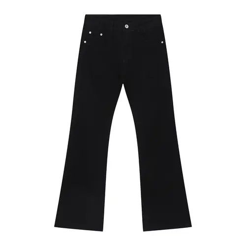 VIBE Washed nightfall black micro flare baggy jeans Size US 30 / EU 46 - 5 Thumbnail