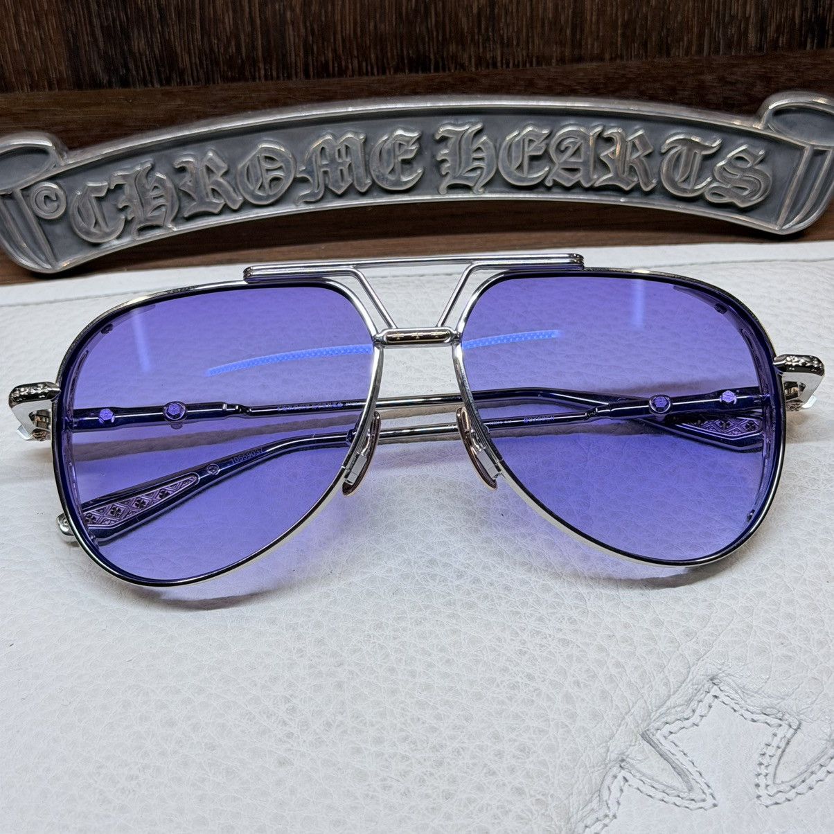 Chrome Hearts Chrome Hearts BOXEBEN 1/1 Sunglasses Size ONE SIZE - 1 Thumbnail