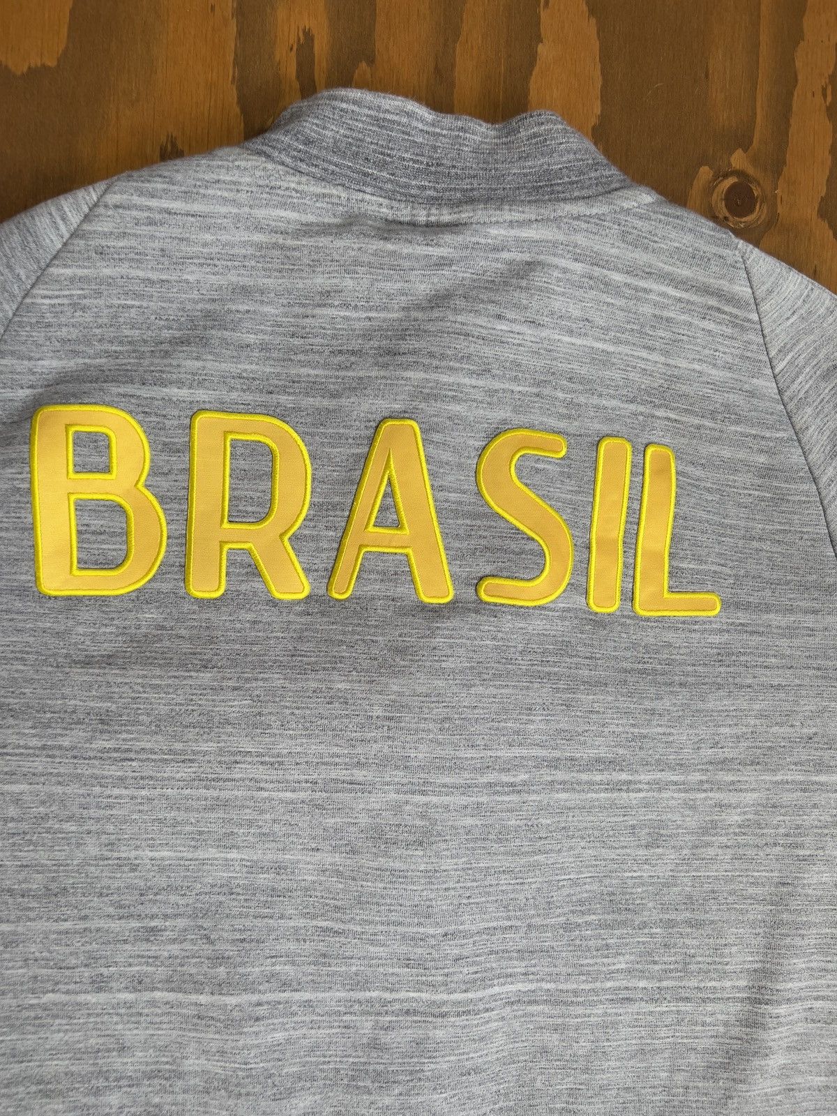 Nike × UEFA Nike Tech Fleece Jacket Brasil L Size US L / EU 52-54 / 3 - 5 Thumbnail