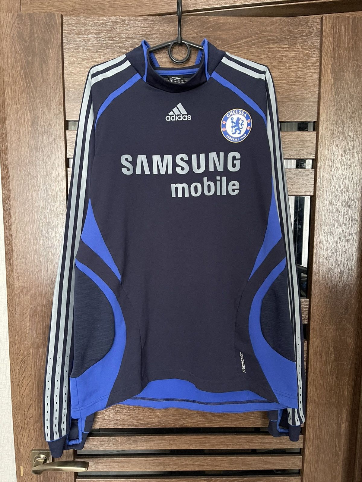 Adidas Adidas Chelsea Vintage Soccer Training Top Sweatshirt 2000s Size US L / EU 52-54 / 3 - 2 Thumbnail