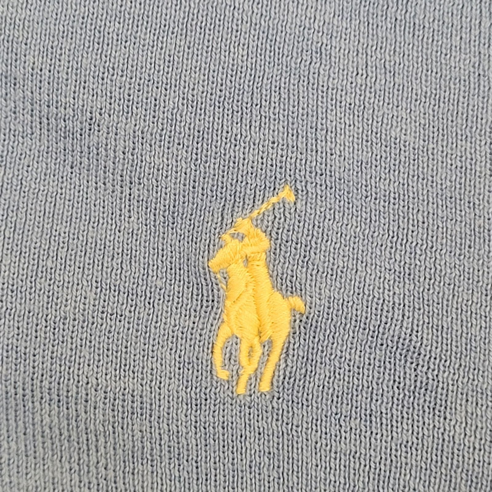 Polo Ralph Lauren Ralph-Lauren Sweater Large 22x25 Pima-Cotton Blue Size US L / EU 52-54 / 3 - 11 Thumbnail
