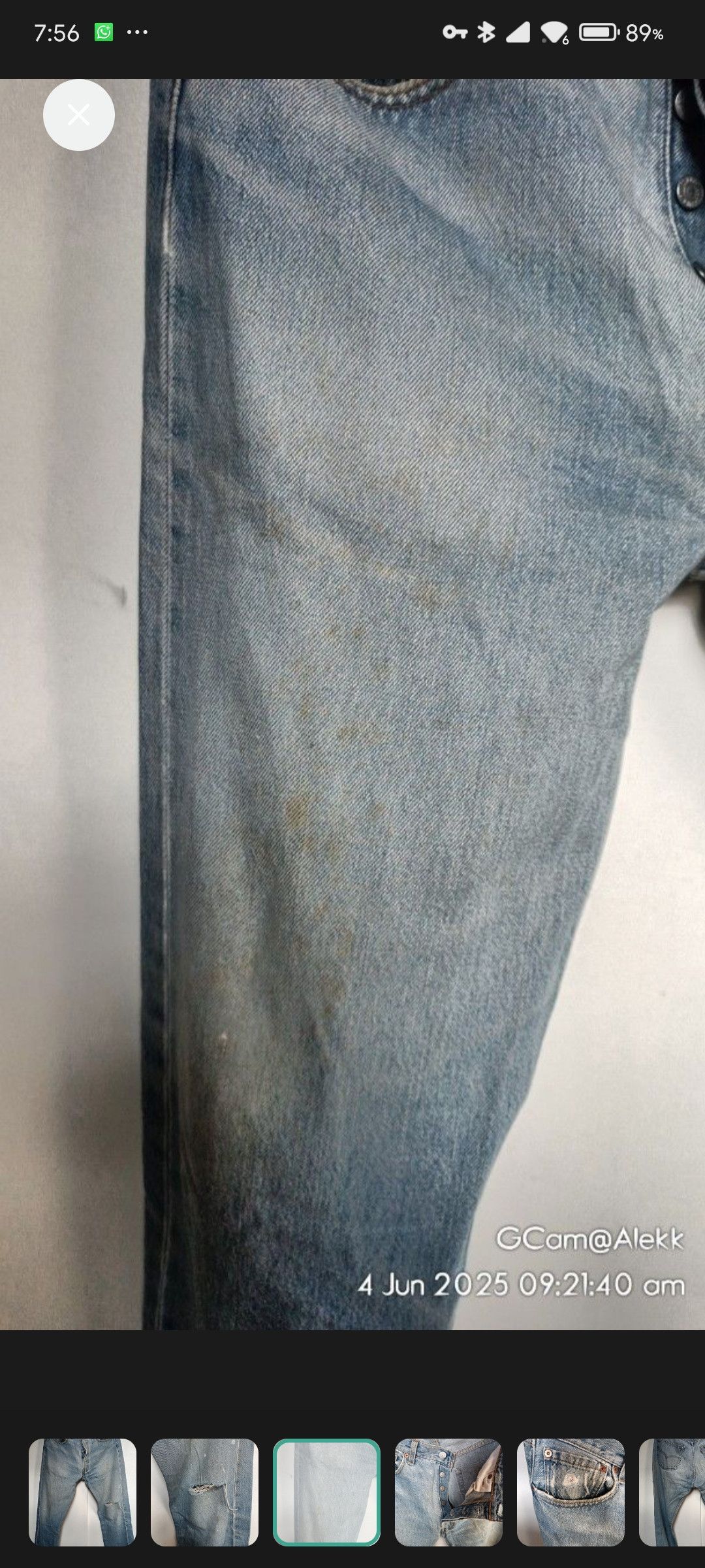 Levi's Levi's 501 Mens Buttonfly Classic W32 L32 Size US 32 / EU 48 - 8 Thumbnail