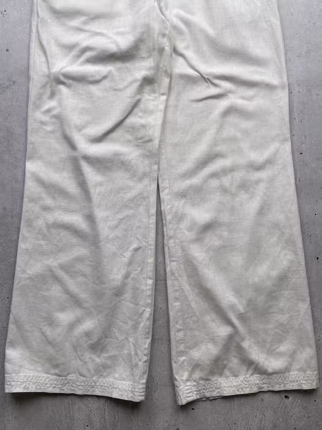 Other Vintage Wide Japanese Style Pants Size 30" / US 8 / IT 44 - 3 Thumbnail
