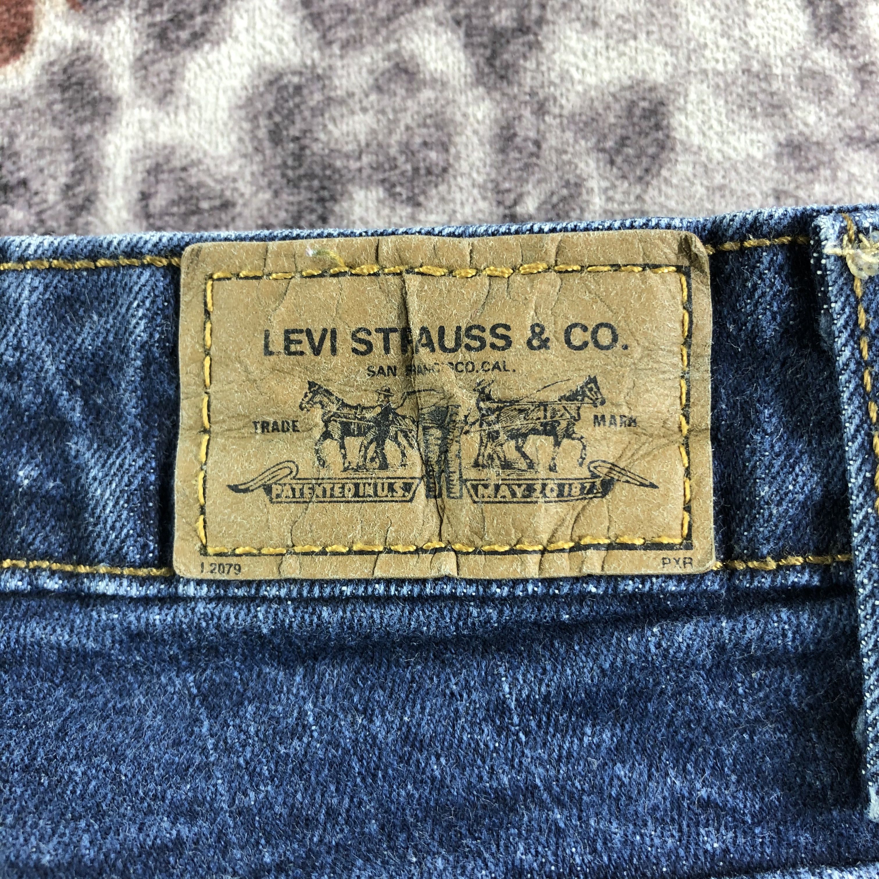 Levi's × Vintage Vintage Blue Wash Levis 529 Jeans-JM3478 Size 39" - 5 Thumbnail