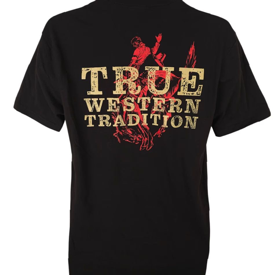 Vintage Pendleton Whisky T Shirt Mens Size Medium Black True Western Tradition Rodeo Tee Size US M / EU 48-50 / 2 - 4 Thumbnail