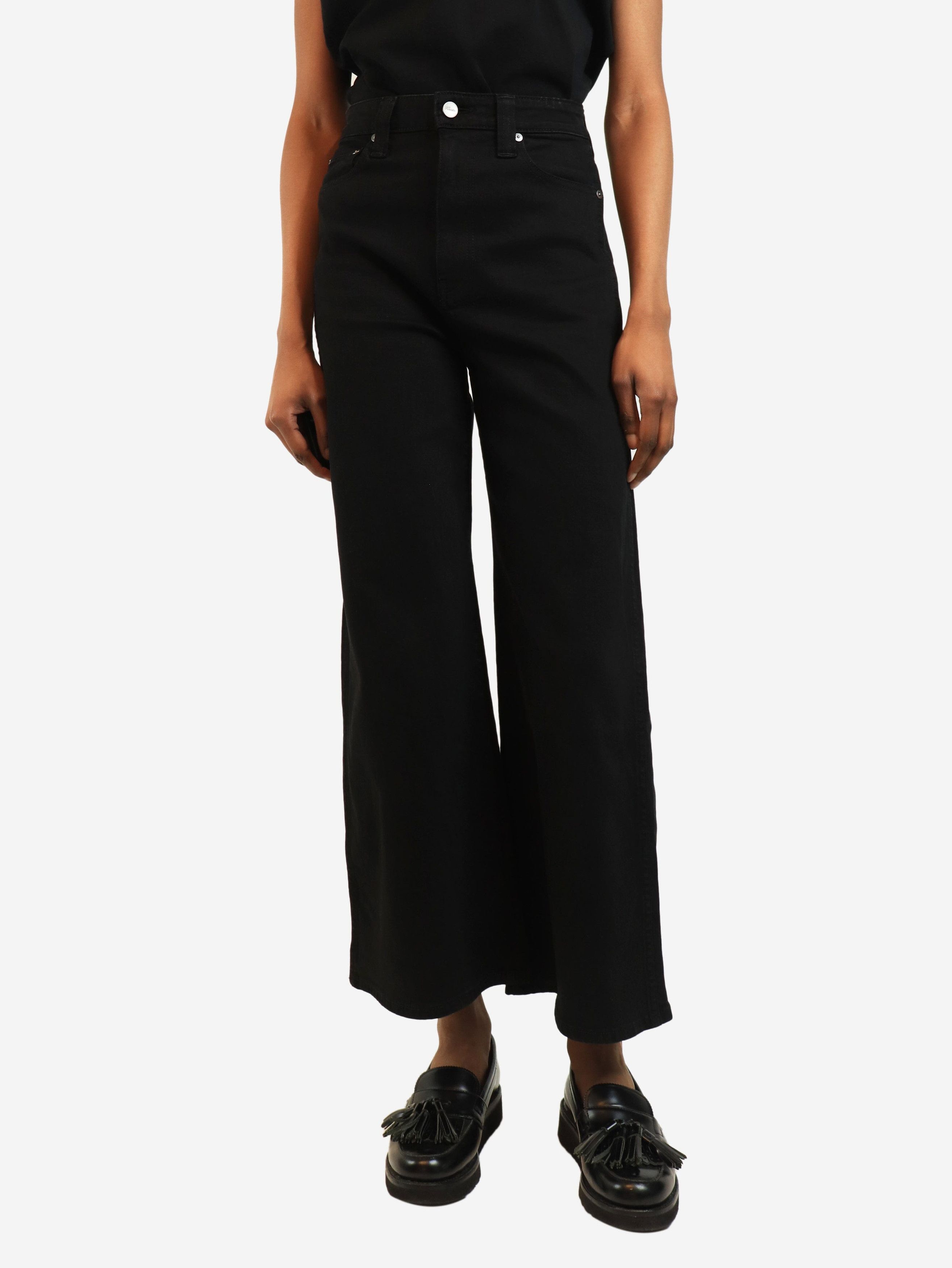 Other Black wide-leg jeans - W26 Size 26" / US 2 / IT 38 - 1 Thumbnail