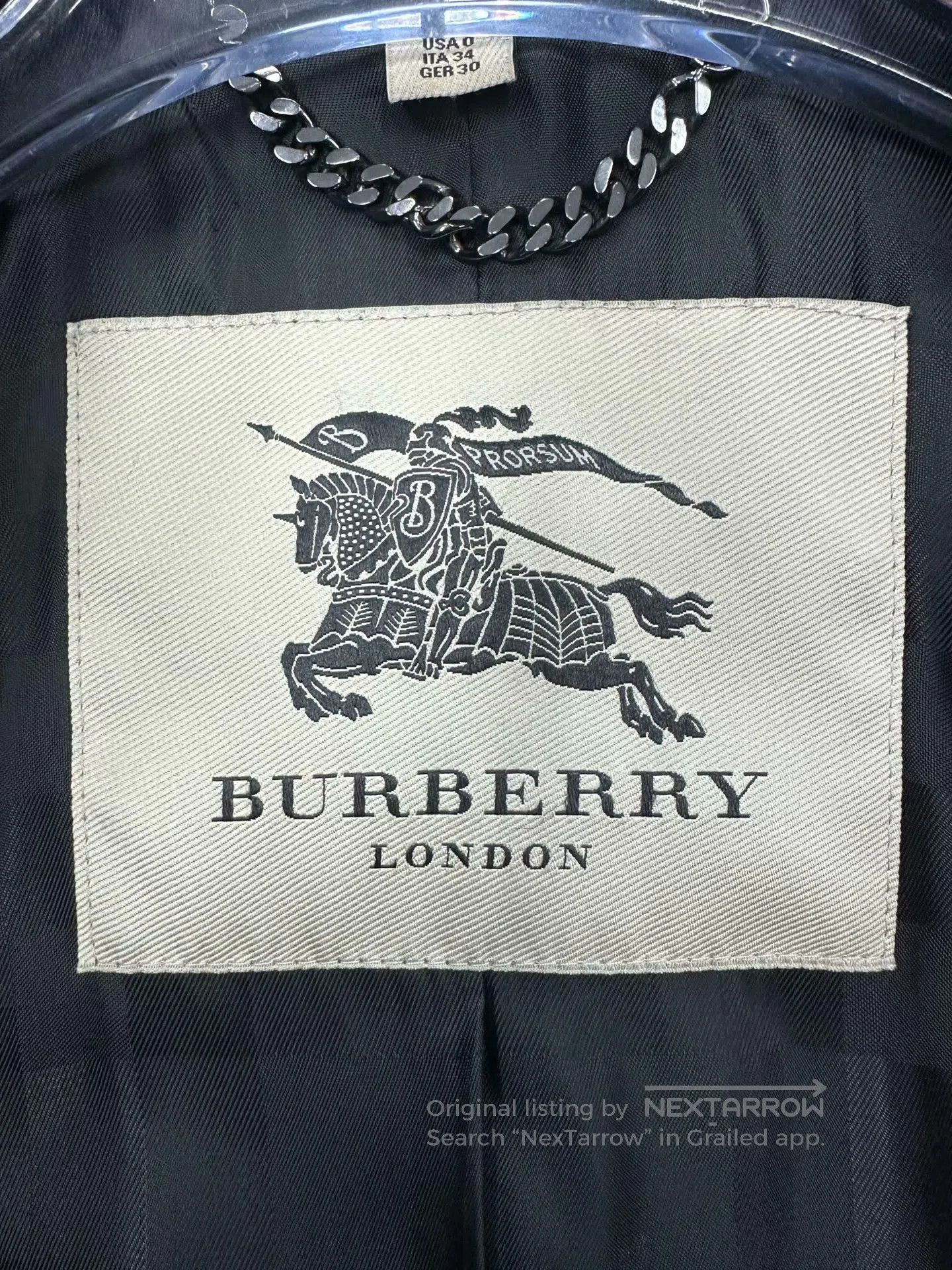 Burberry Burberry Classic Black Double-breasted Wool Overcoat| Size XXL / US 16-18 / IT 52-54 - 3 Thumbnail