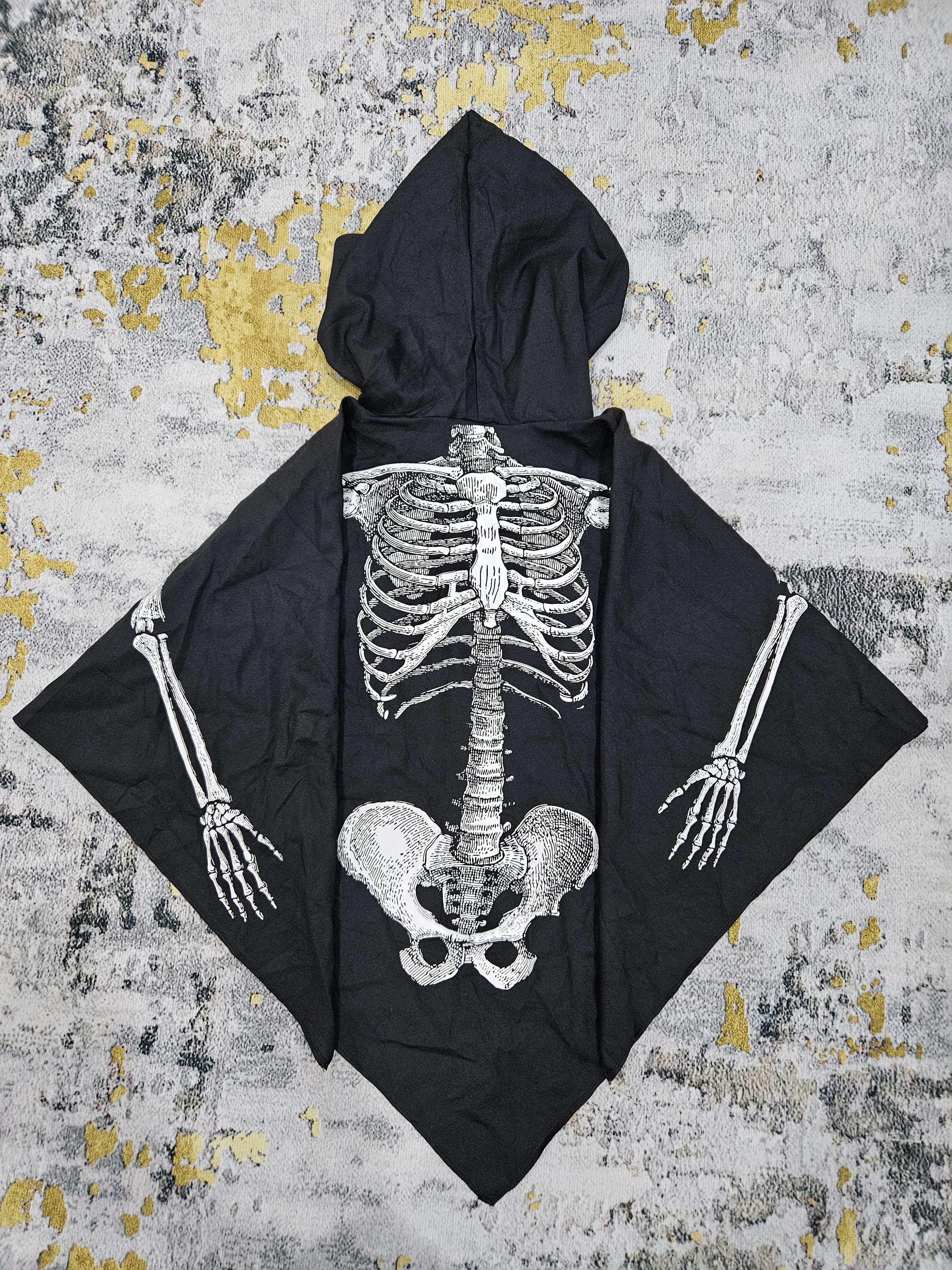 Japanese Brand Underwraps The Skeleton Cloak - An Edo Period Inspired Cloak Size US M / EU 48-50 / 2 - 5 Thumbnail