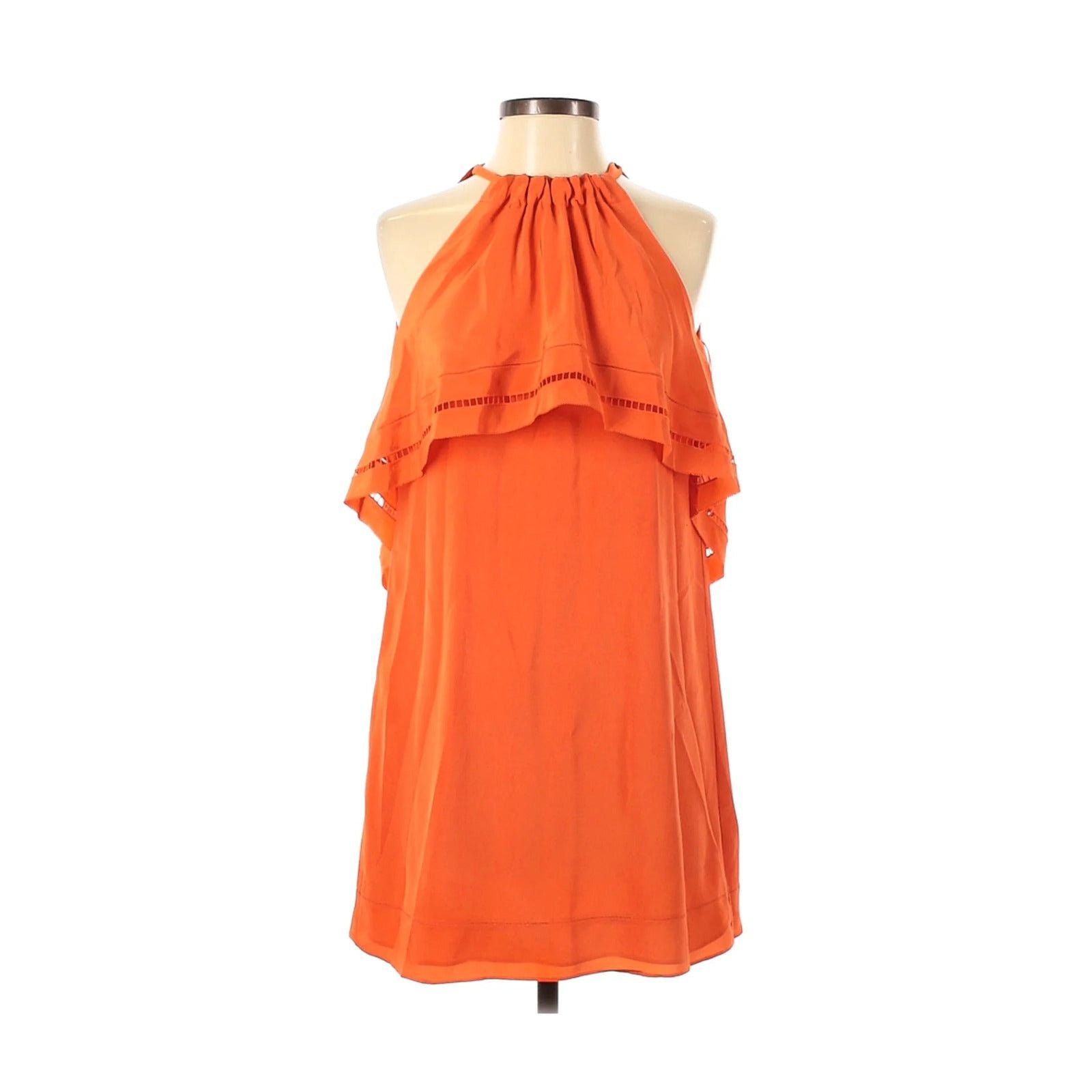 Trina Turk NWT Trina Turk Halter Ruffle Dress Size 2 Size XS / US 0-2 / IT 36-38 - 1 Thumbnail