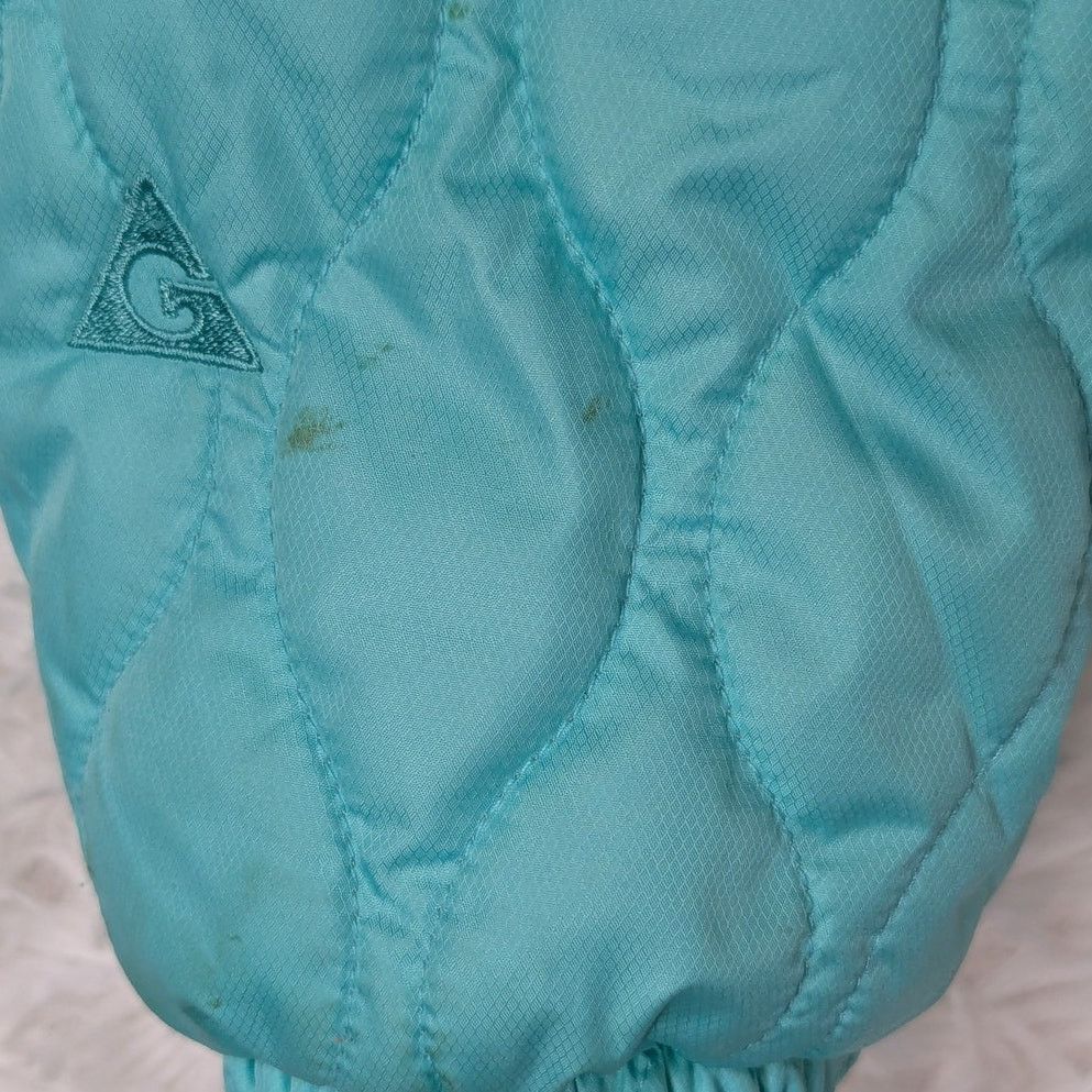 Other Gerry Puffer Jacket Blue Green Seafoam with Gray Trim XL Size XL / US 12-14 / IT 48-50 - 10 Thumbnail
