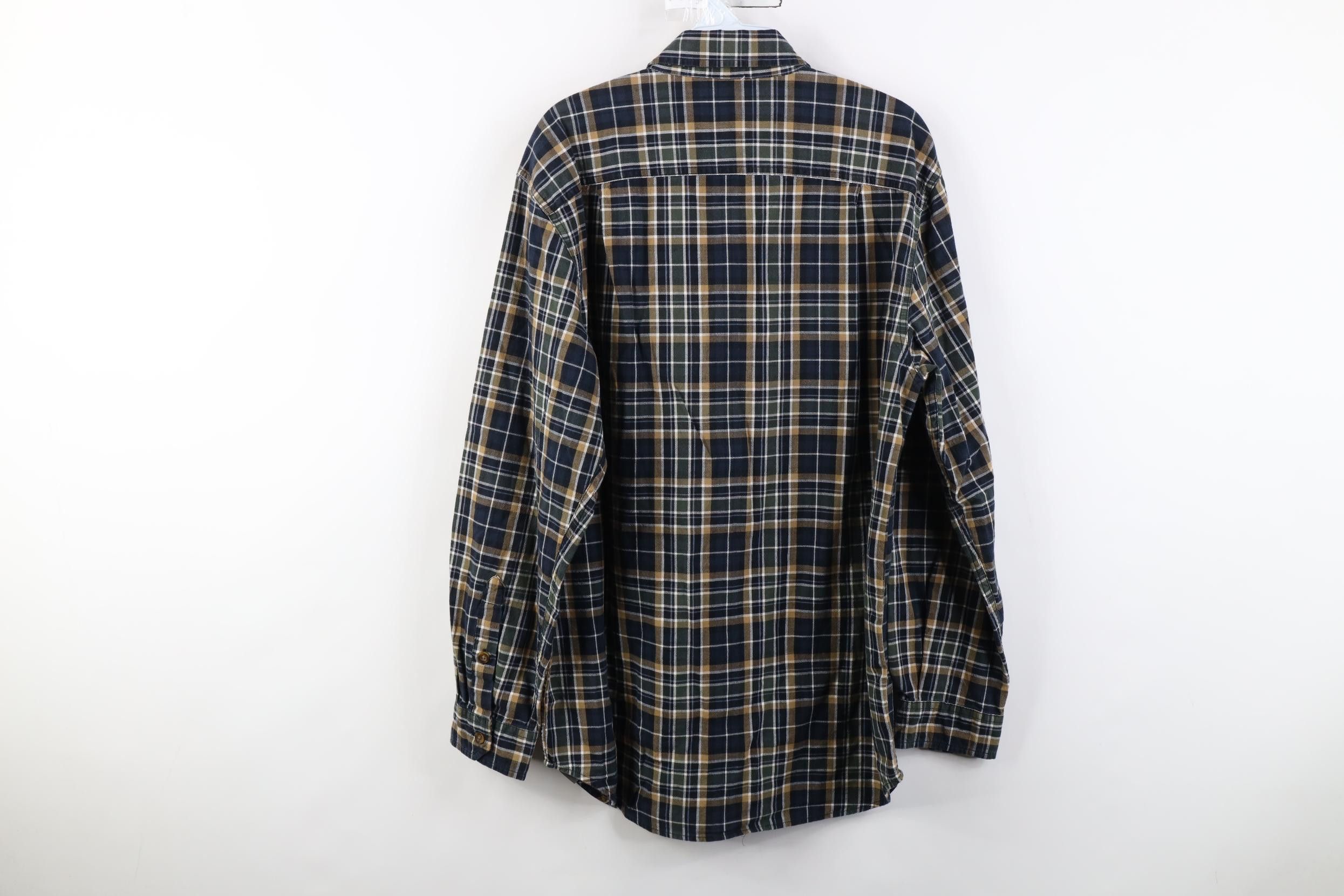 Carhartt Vintage Carhartt Flannel Collared Button Down Shirt Plaid Size US M / EU 48-50 / 2 - 9 Thumbnail
