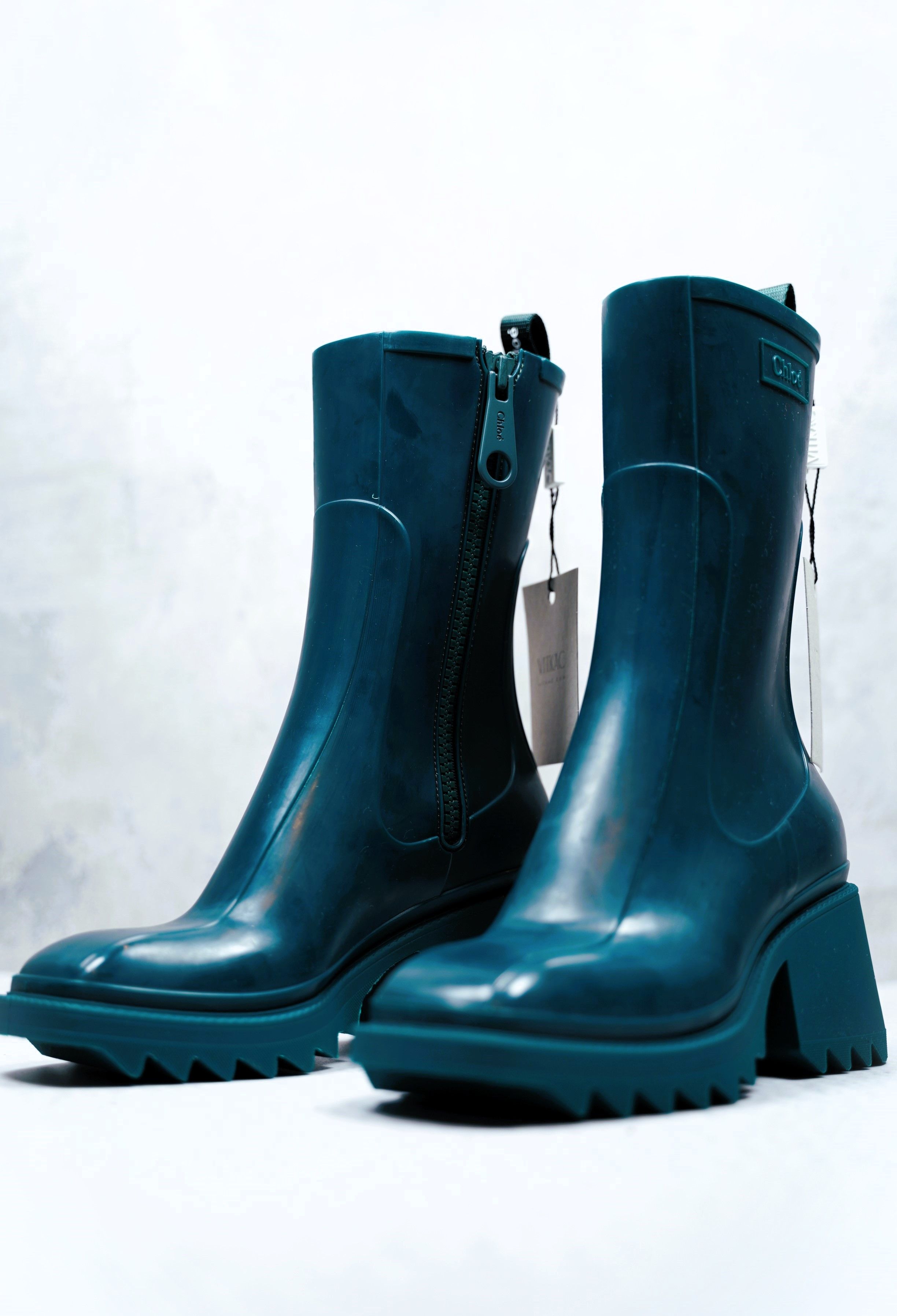 Chloe Chloé x Betty Wellinghton Boots 38 x Rain Boots x Luxury Size US 7 / IT 37 - 2 Thumbnail