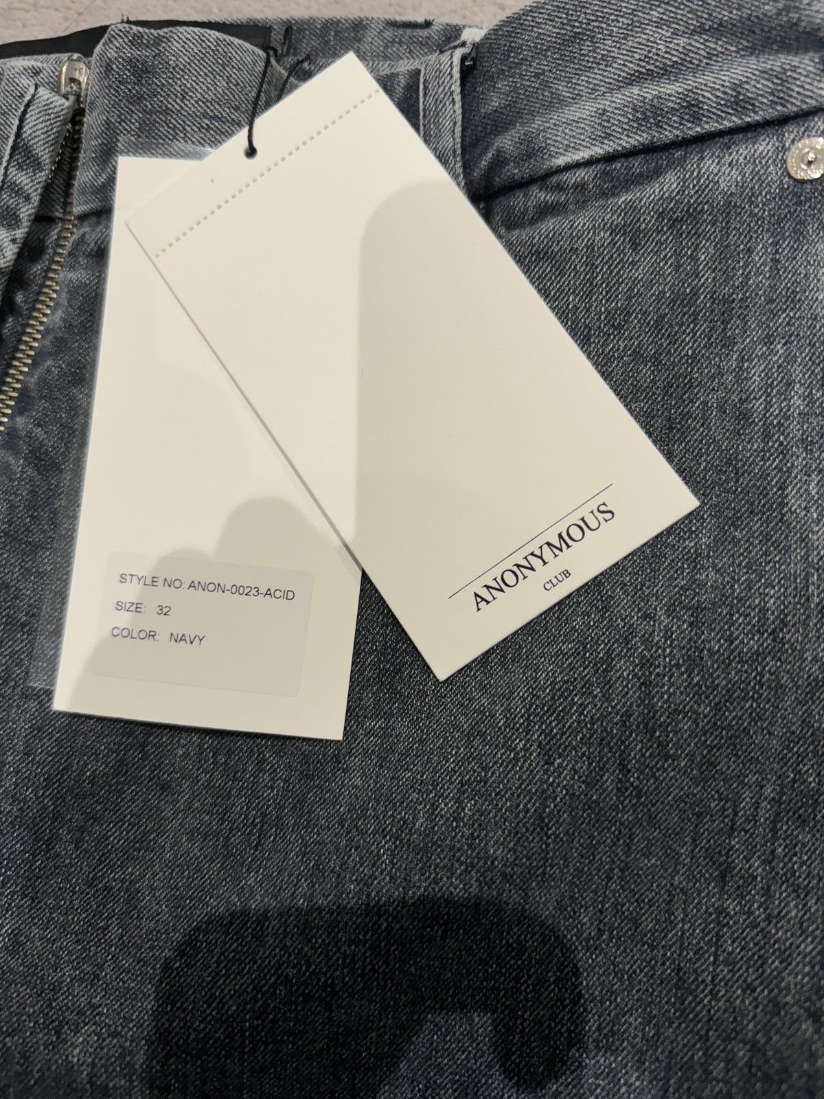Anonymous Club × Hood By Air Denim Uniform trouser Size US 32 / EU 48 - 3 Thumbnail