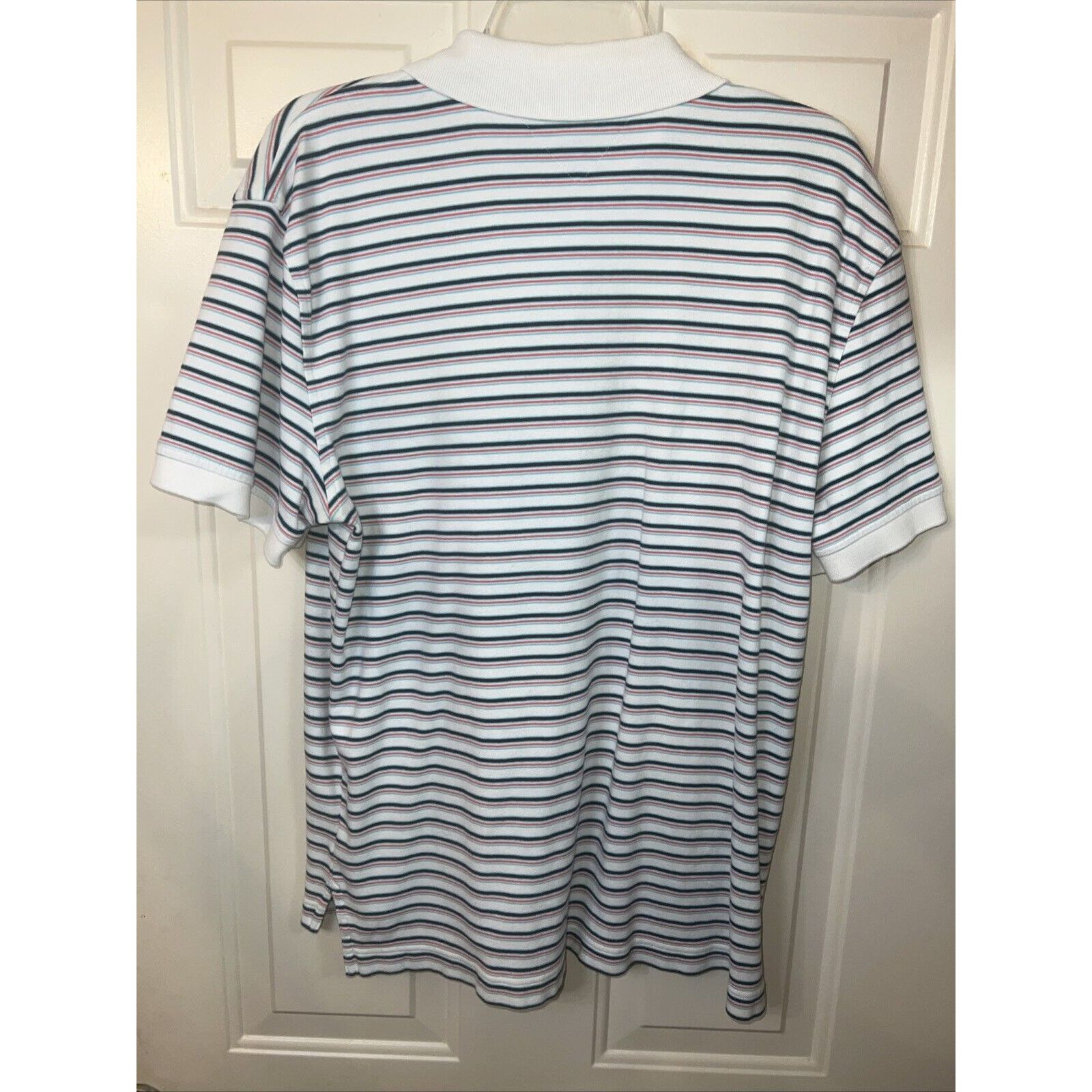 Tommy Hilfiger Tommy Hilfiger Men's Shirt Striped White Blue Red Size XL Size US XL / EU 56 / 4 - 7 Thumbnail