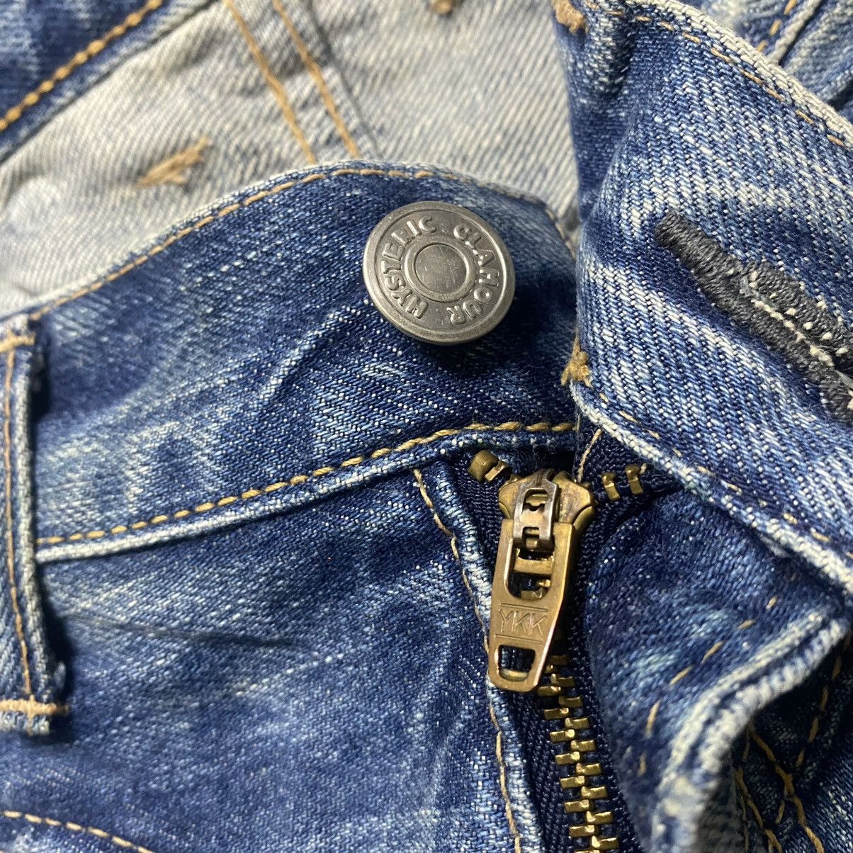 Hysteric Glamour Vintage Hysteric Glamour Distressed Honeycomb Jeans Size US 29 - 21 Thumbnail
