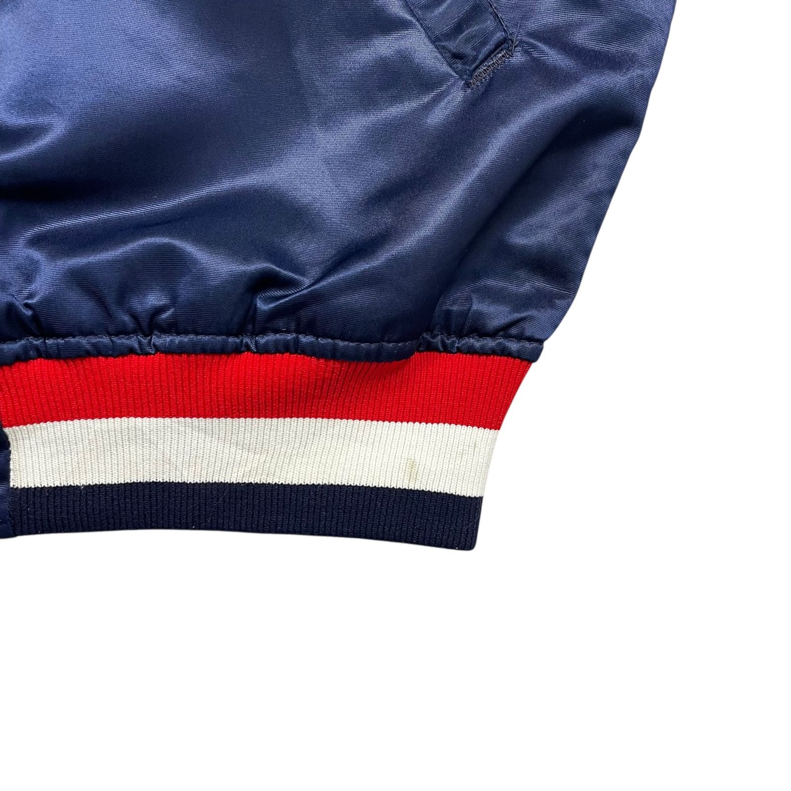 MLB VTG 90s WASHINGTON SENATORS STARTER COOPERSTOWN SATIN JACKET Size US L / EU 52-54 / 3 - 7 Thumbnail