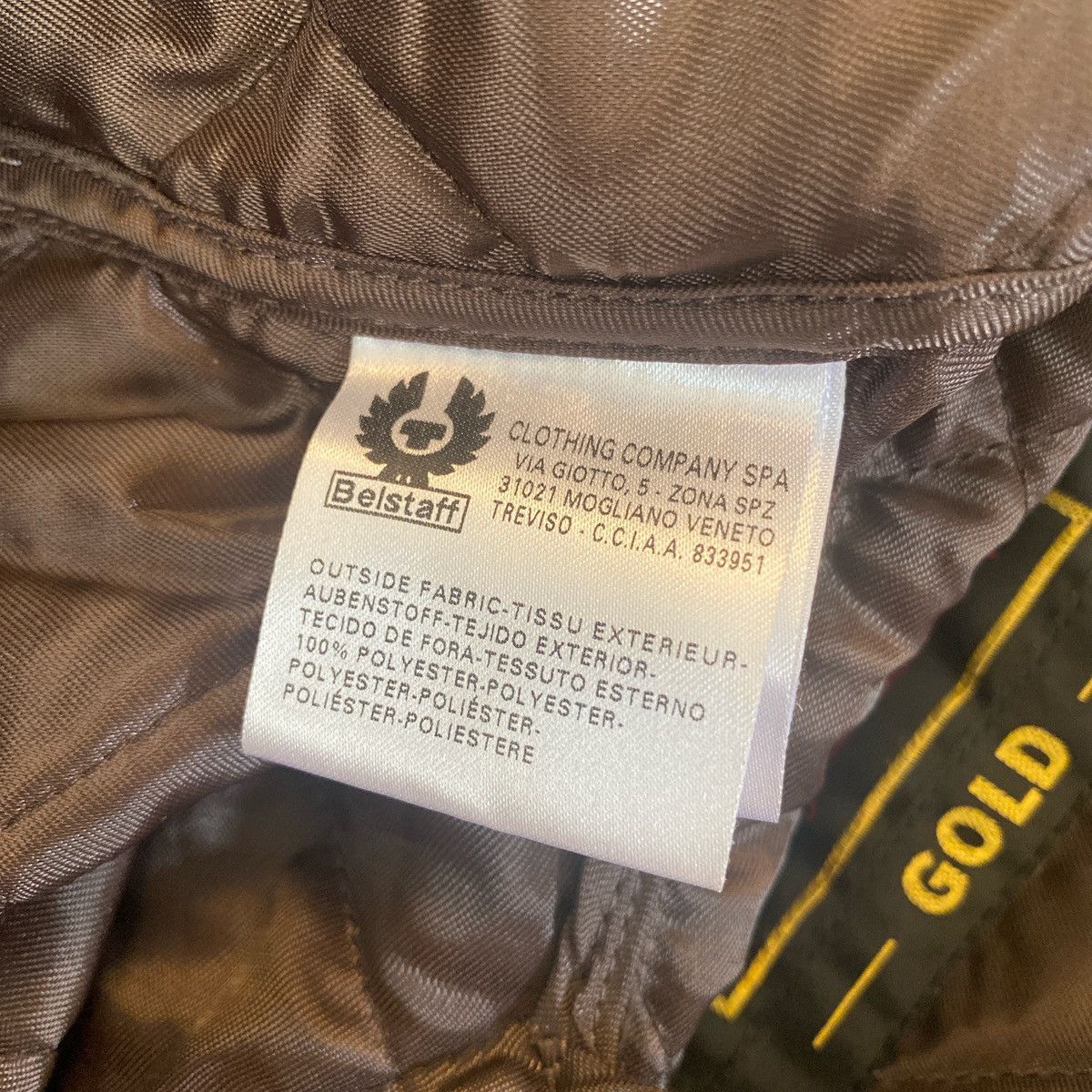 Belstaff × Vintage Gold Label vintage liner brown jacket Small Size US S / EU 44-46 / 1 - 7 Thumbnail