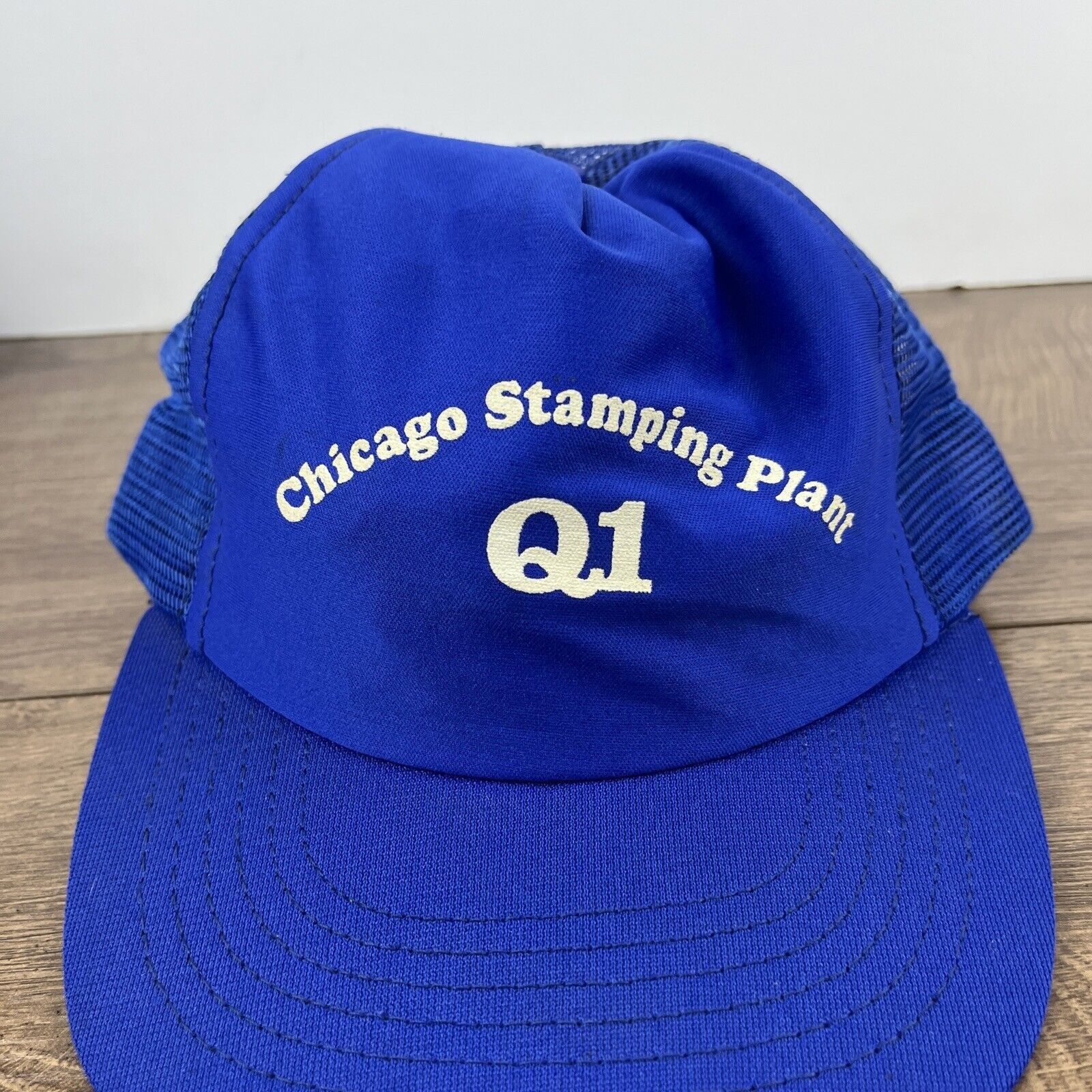 Other Chicago Stamping Plant Hat Q1 Blue Hat Snapback Adjustable A Size ONE SIZE - 6 Thumbnail