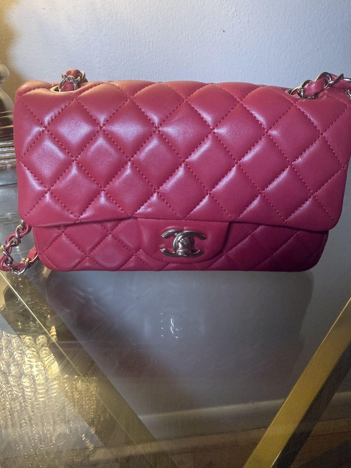 Chanel Red Chanel Mini Size ONE SIZE - 11 Thumbnail