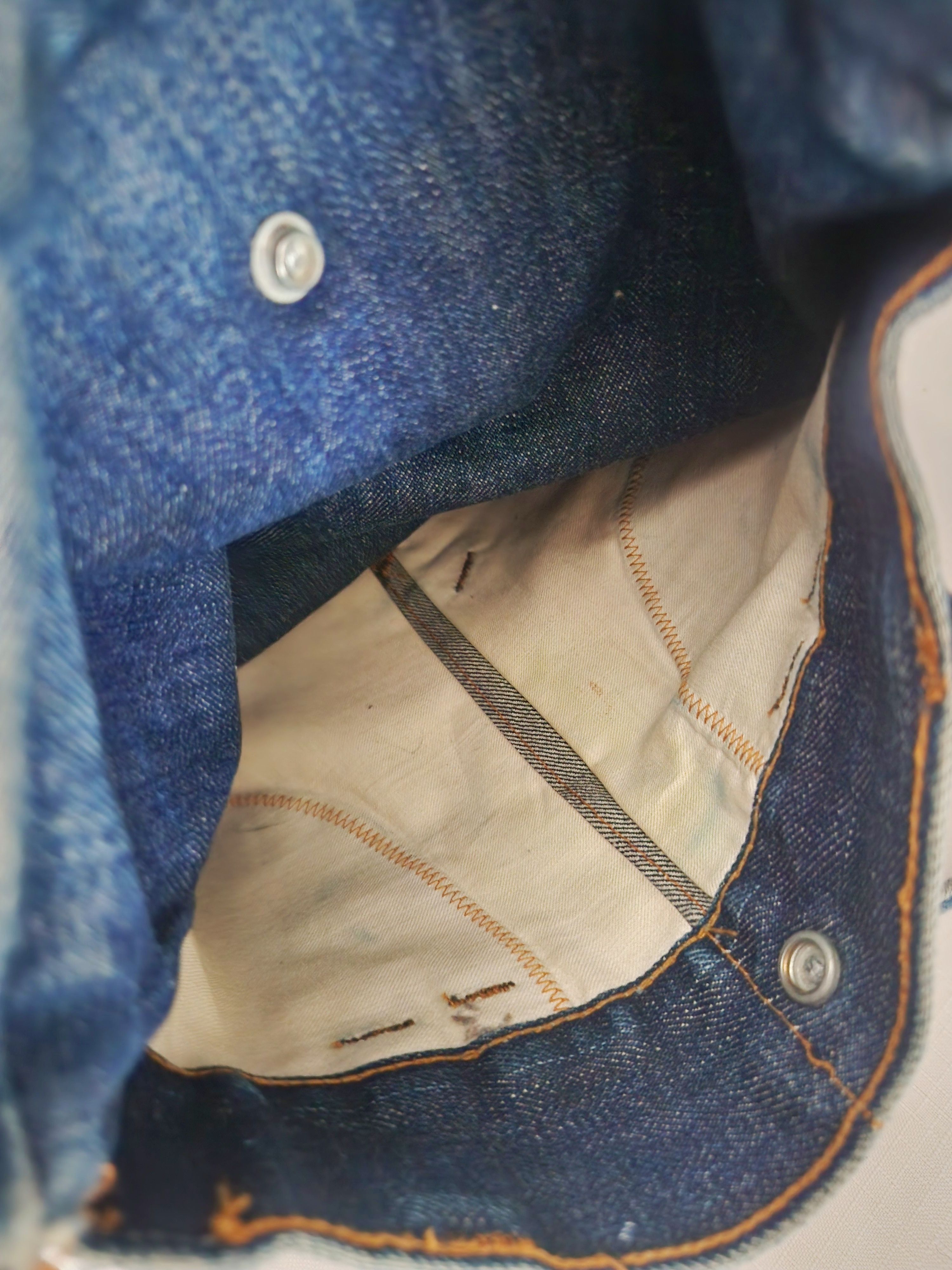 Levi's × Vintage Levi's True Vintage Red Tab Bog E Selvedge denim Jeans Bag Size ONE SIZE - 12 Thumbnail