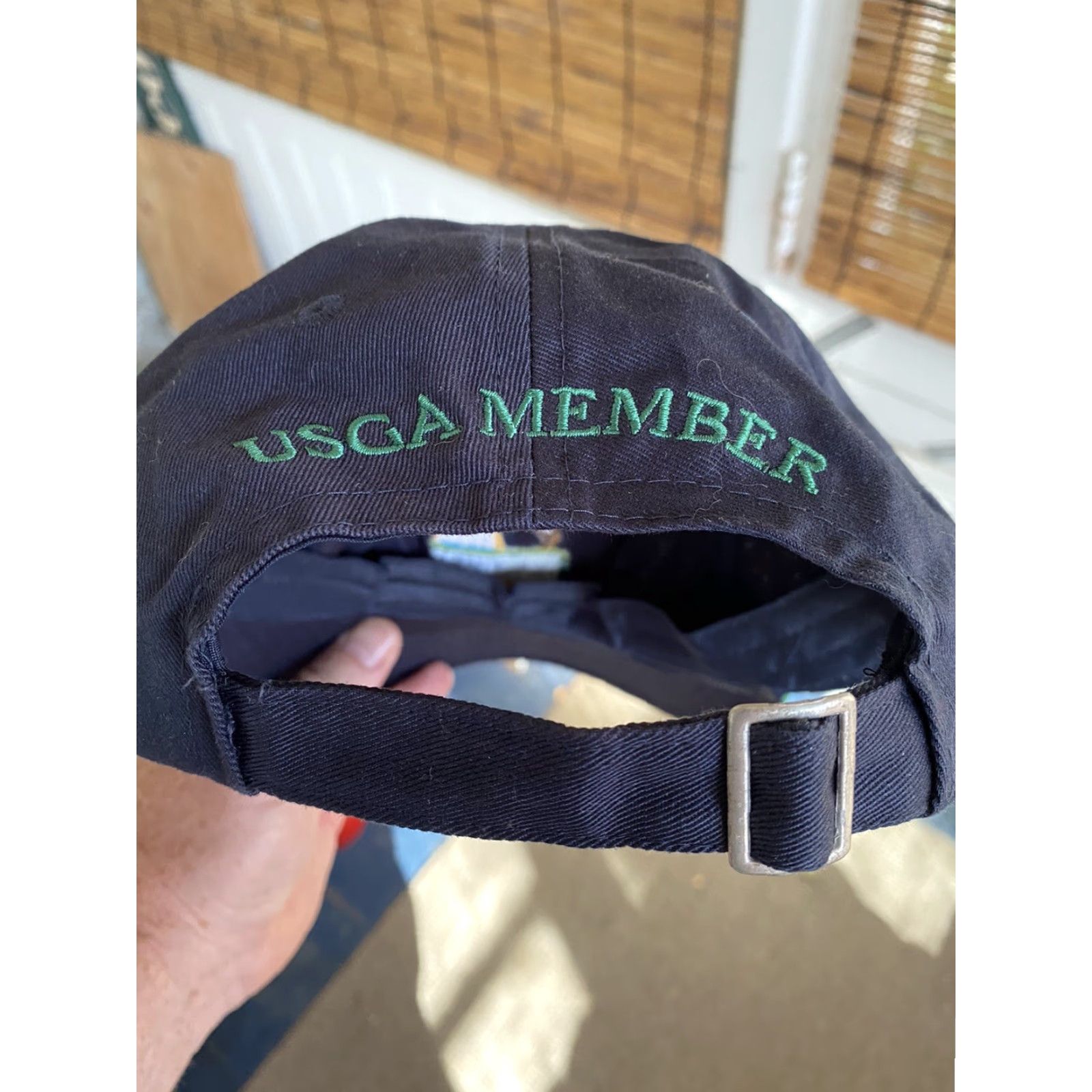 Vintage VINTAGE 2008 Torrey Pines Us Open Golf Baseball Hat California Navy Blue Strapback Men Adjustable US Navy Cap Size ONE SIZE - 6 Thumbnail